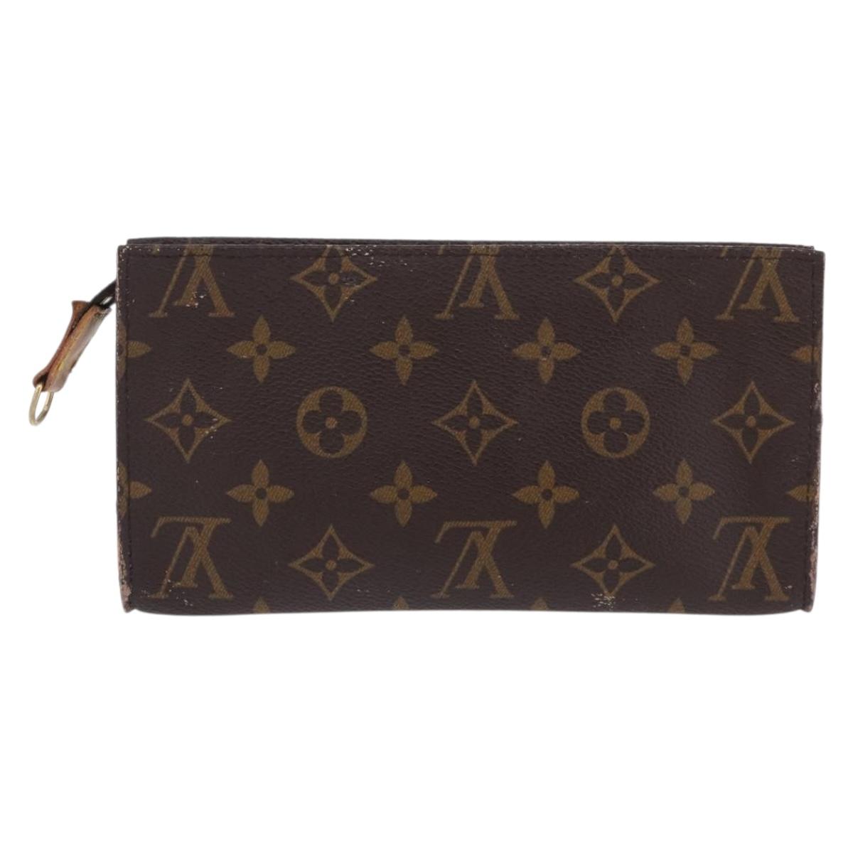 LOUIS VUITTON Monogram Bucket GM Accessory Pouch LV Auth ka5819