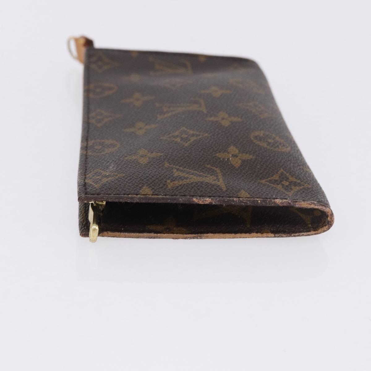 LOUIS VUITTON Monogram Bucket GM Accessory Pouch LV Auth ka5819