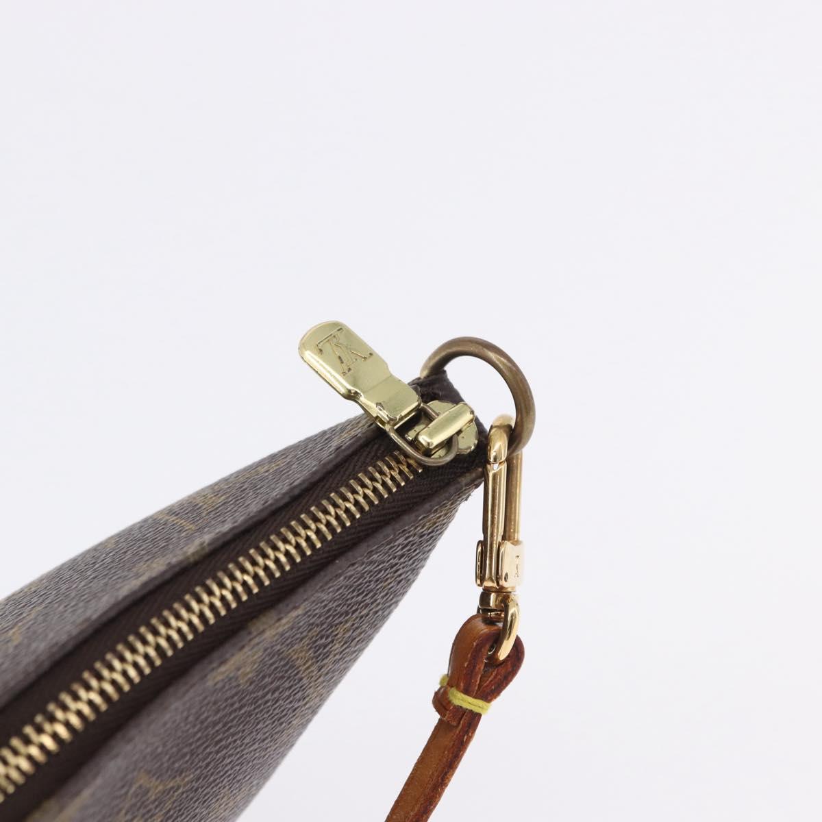 LOUIS VUITTON Monogram Pochette Accessoires Pouch M51980 LV Auth ka5831