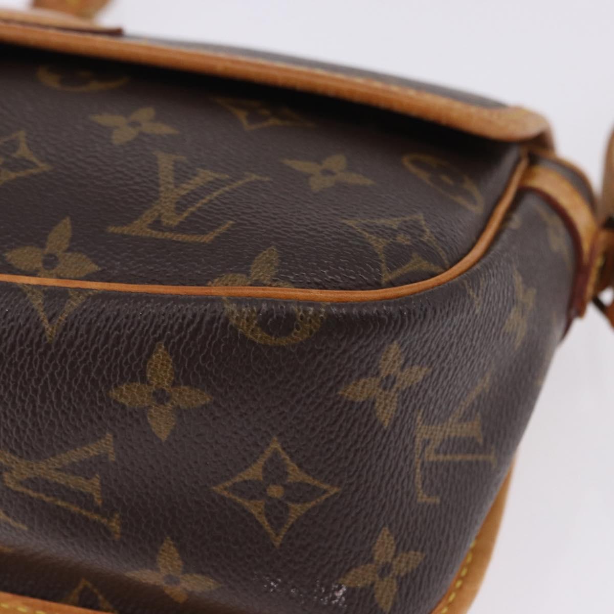 LOUIS VUITTON Monogram Sologne Shoulder Bag M42250 LV Auth ka5833A