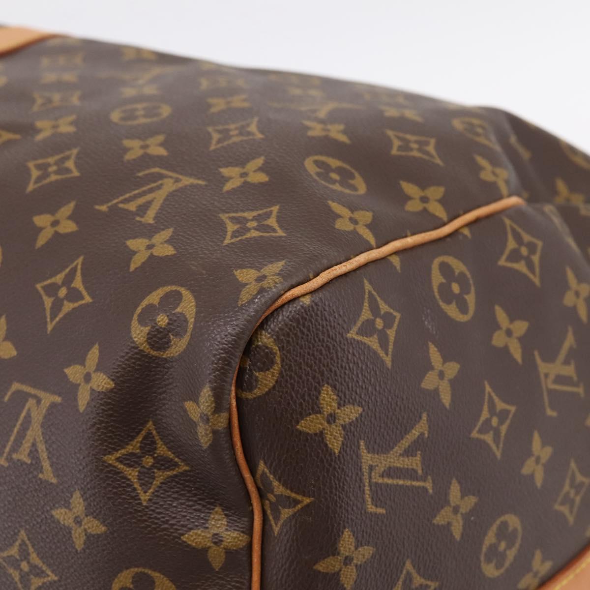 LOUIS VUITTON Monogram Keepall Bandouliere 60 Boston Bag M41412 LV Auth ka5850A
