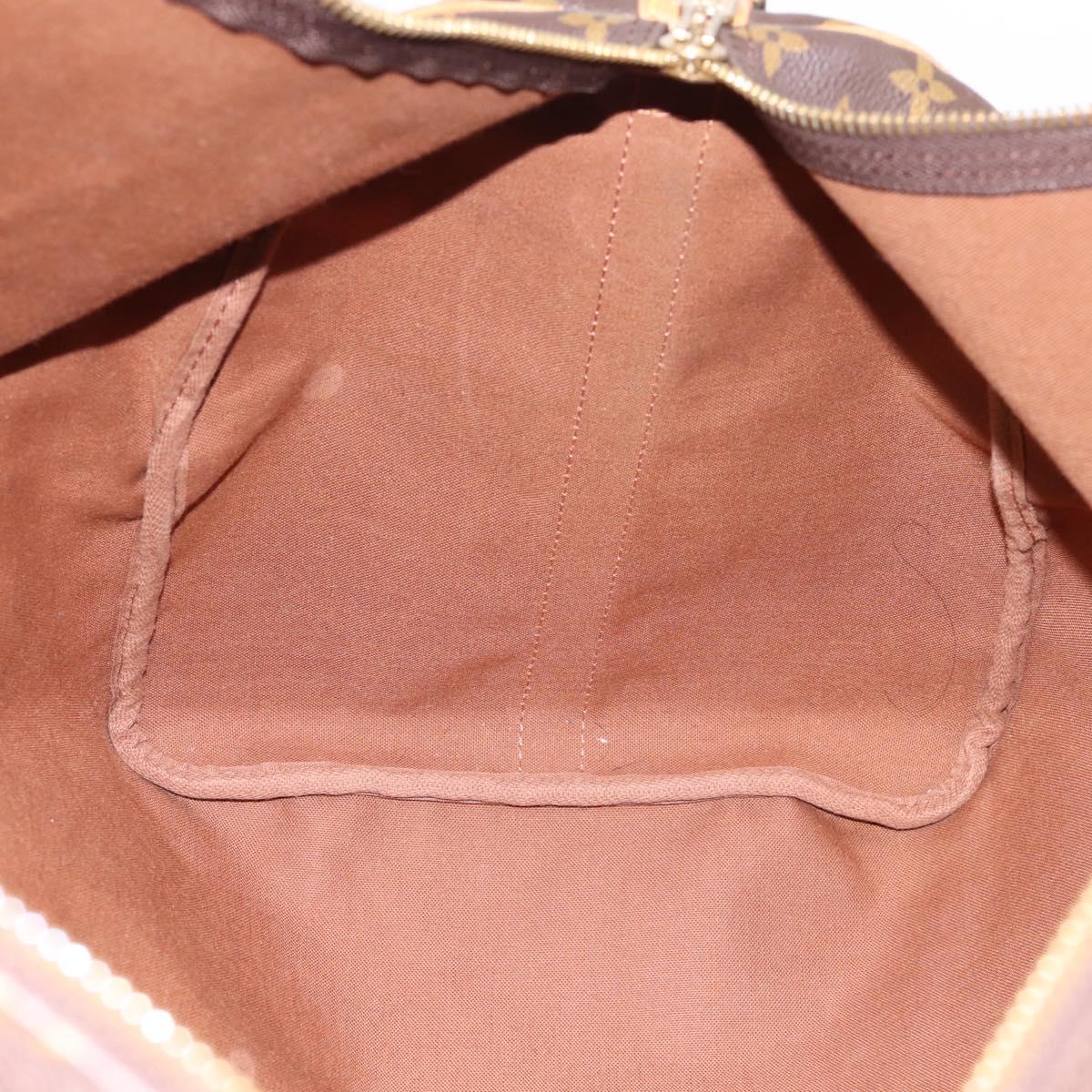 LOUIS VUITTON Monogram Keepall Bandouliere 60 Boston Bag M41412 LV Auth ka5850A