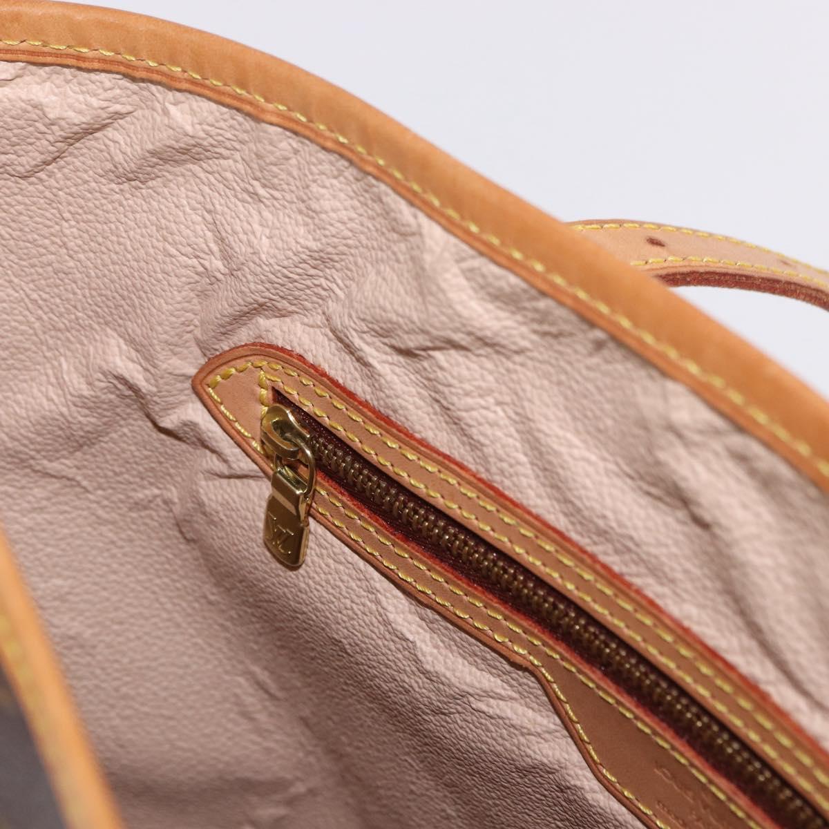 LOUIS VUITTON Monogram Bucket GM Shoulder Bag M42236 LV Auth ka5854