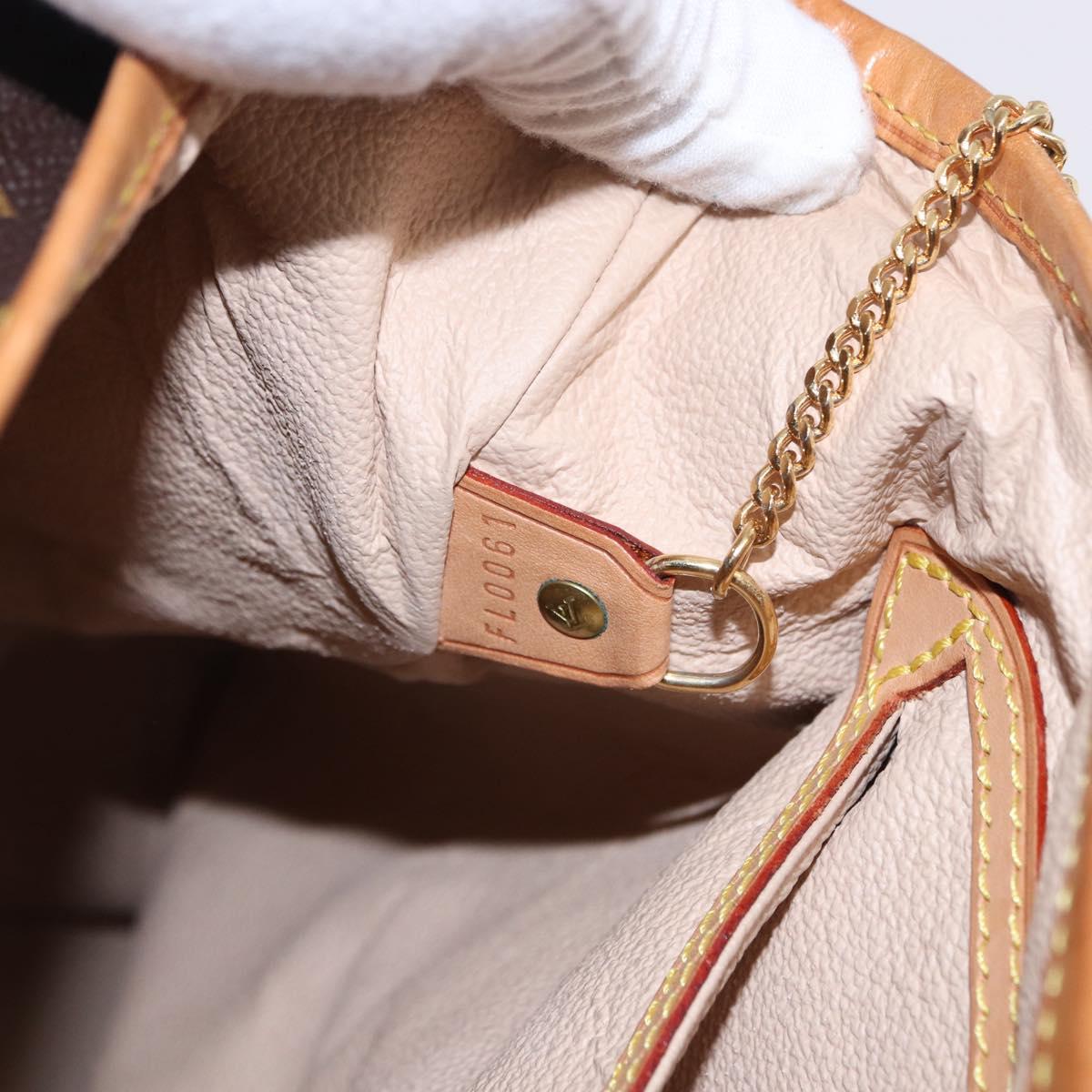 LOUIS VUITTON Monogram Bucket GM Shoulder Bag M42236 LV Auth ka5854