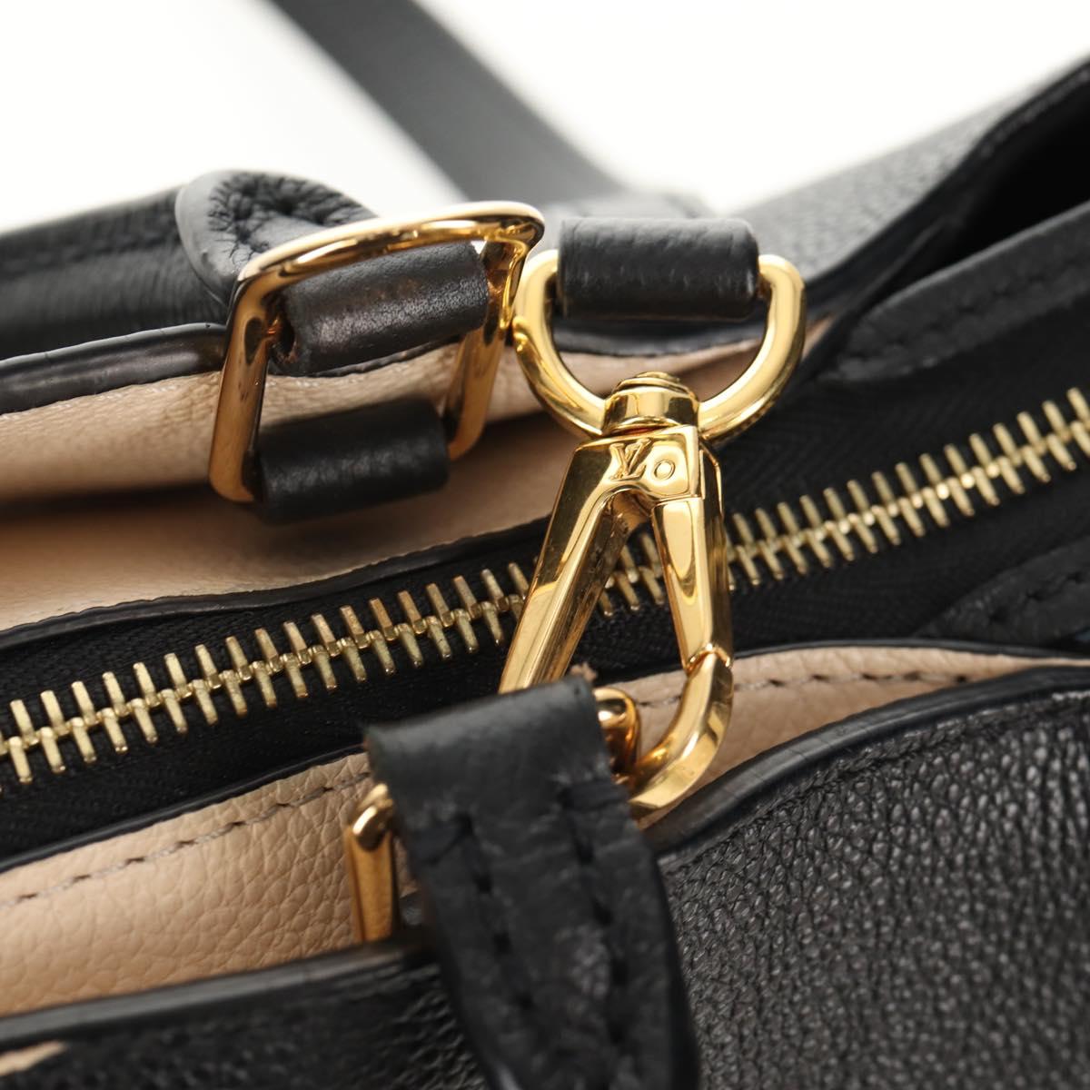 LOUIS VUITTON Empreinte Petit Palais PM Hand Bag Black M58913 LV Auth ka585M