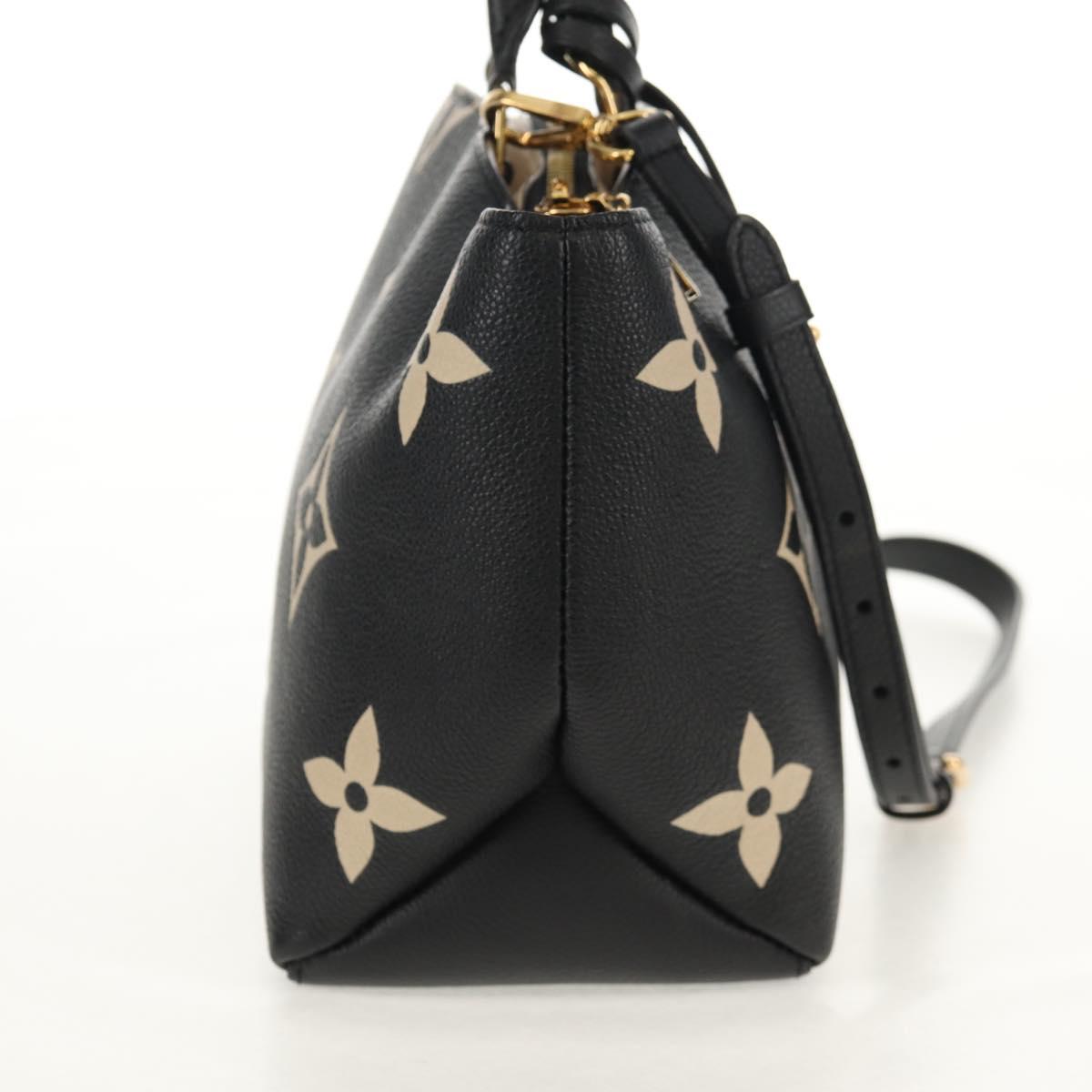 LOUIS VUITTON Empreinte Petit Palais PM Hand Bag Black M58913 LV Auth ka585M