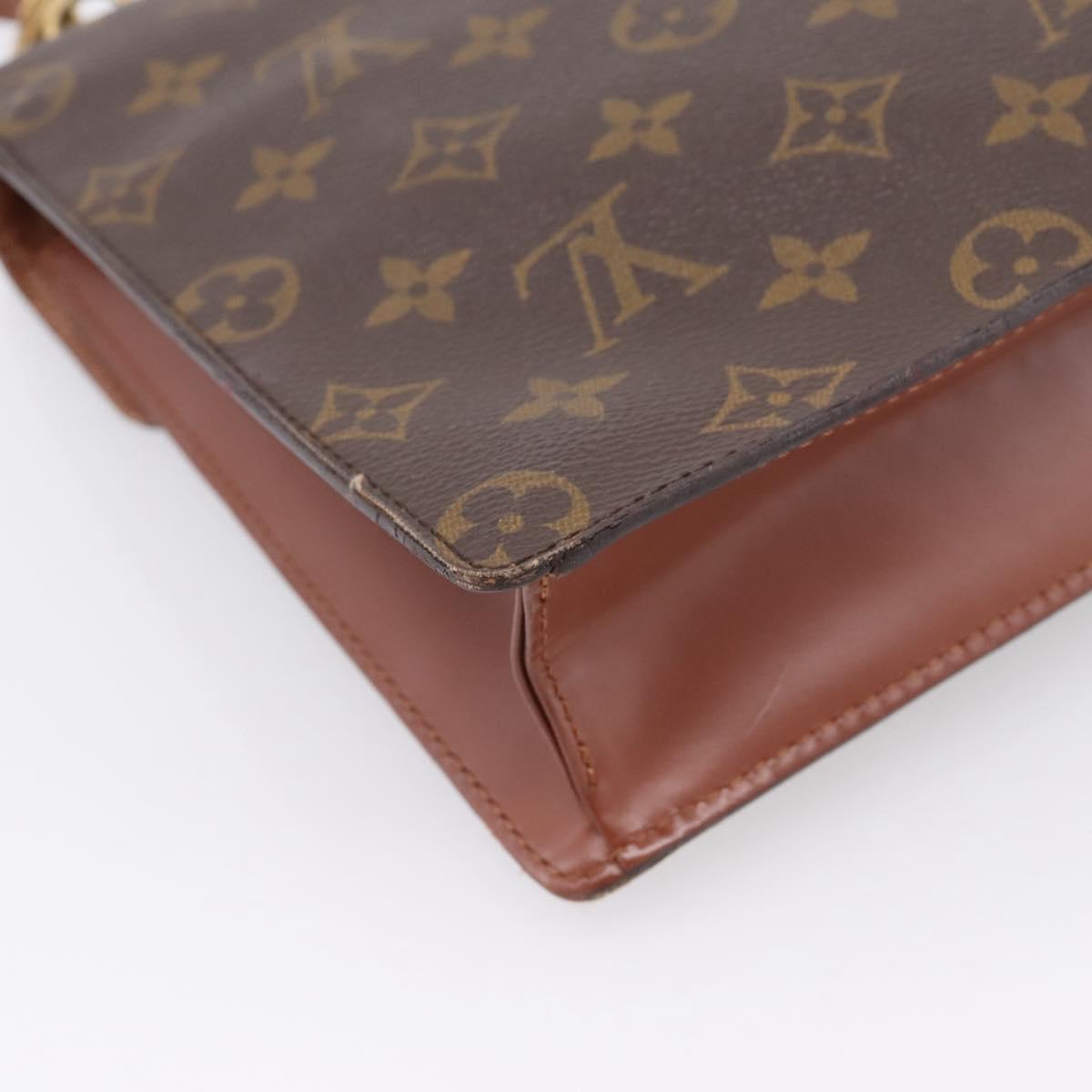 LOUIS VUITTON Monogram Monceau 26 Hand Bag 2way M51187 LV Auth ka5863