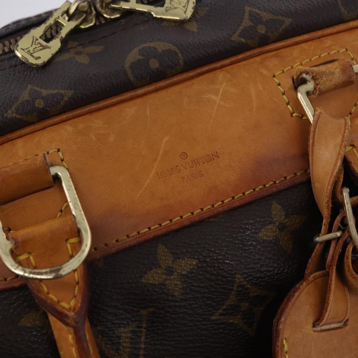LOUIS VUITTON Monogram Deauville Hand Bag M47270 LV Auth ka5881