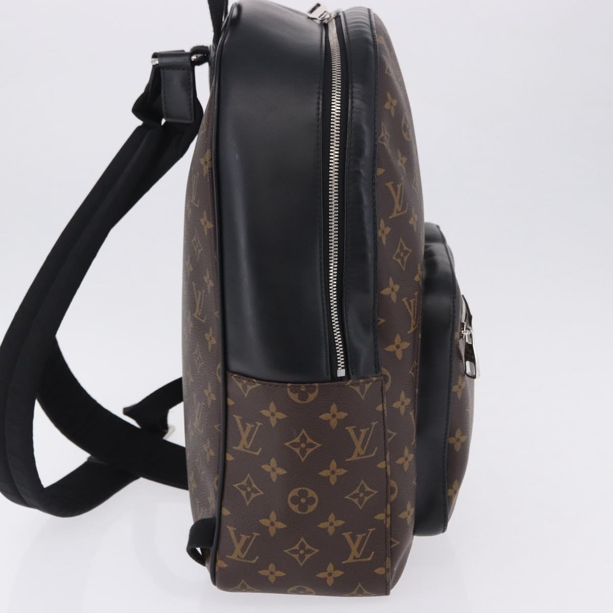LOUIS VUITTON Monogram Macassar Josh Backpack M41530 LV Auth ka5895V