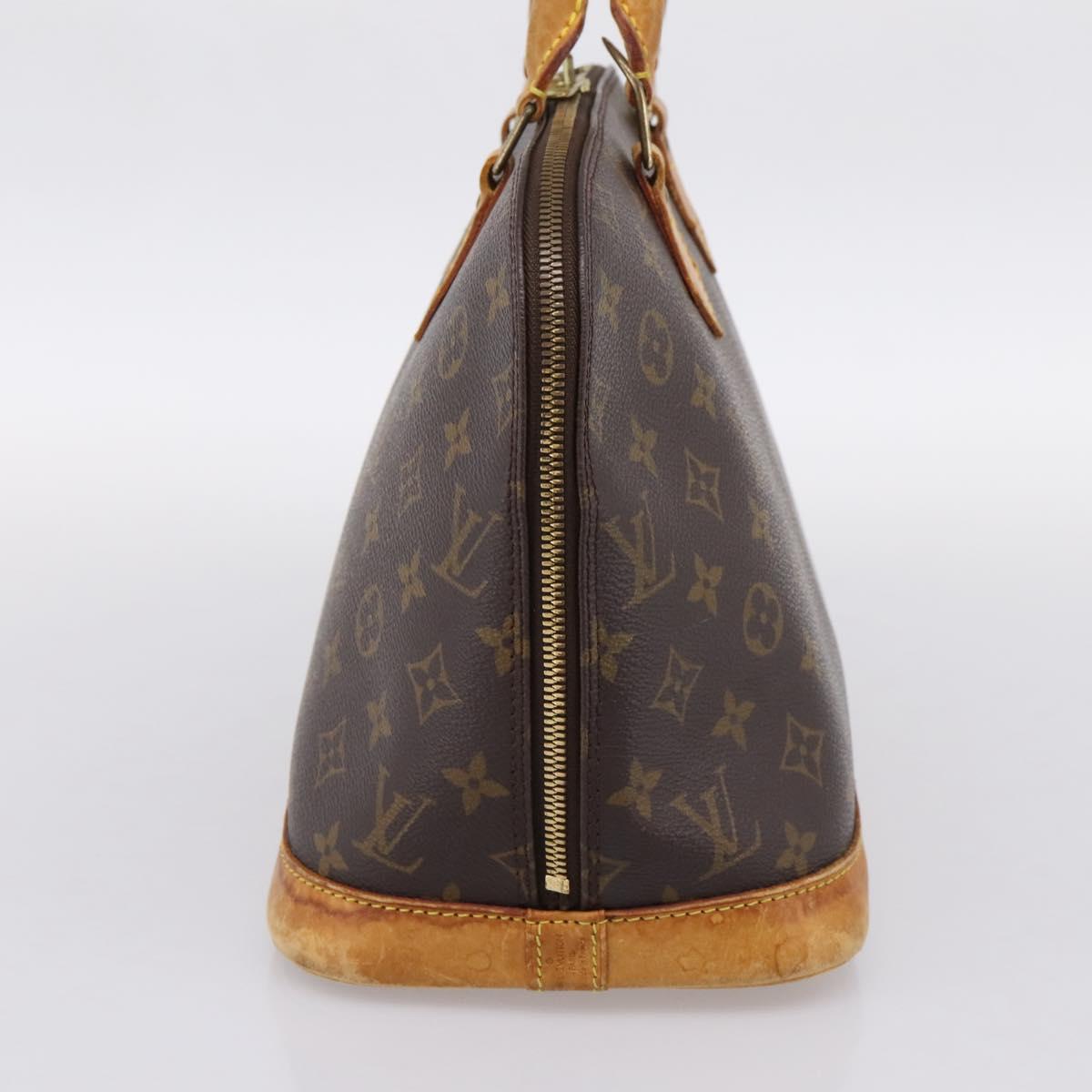 LOUIS VUITTON Monogram Alma Hand Bag M51130 LV Auth ka5896