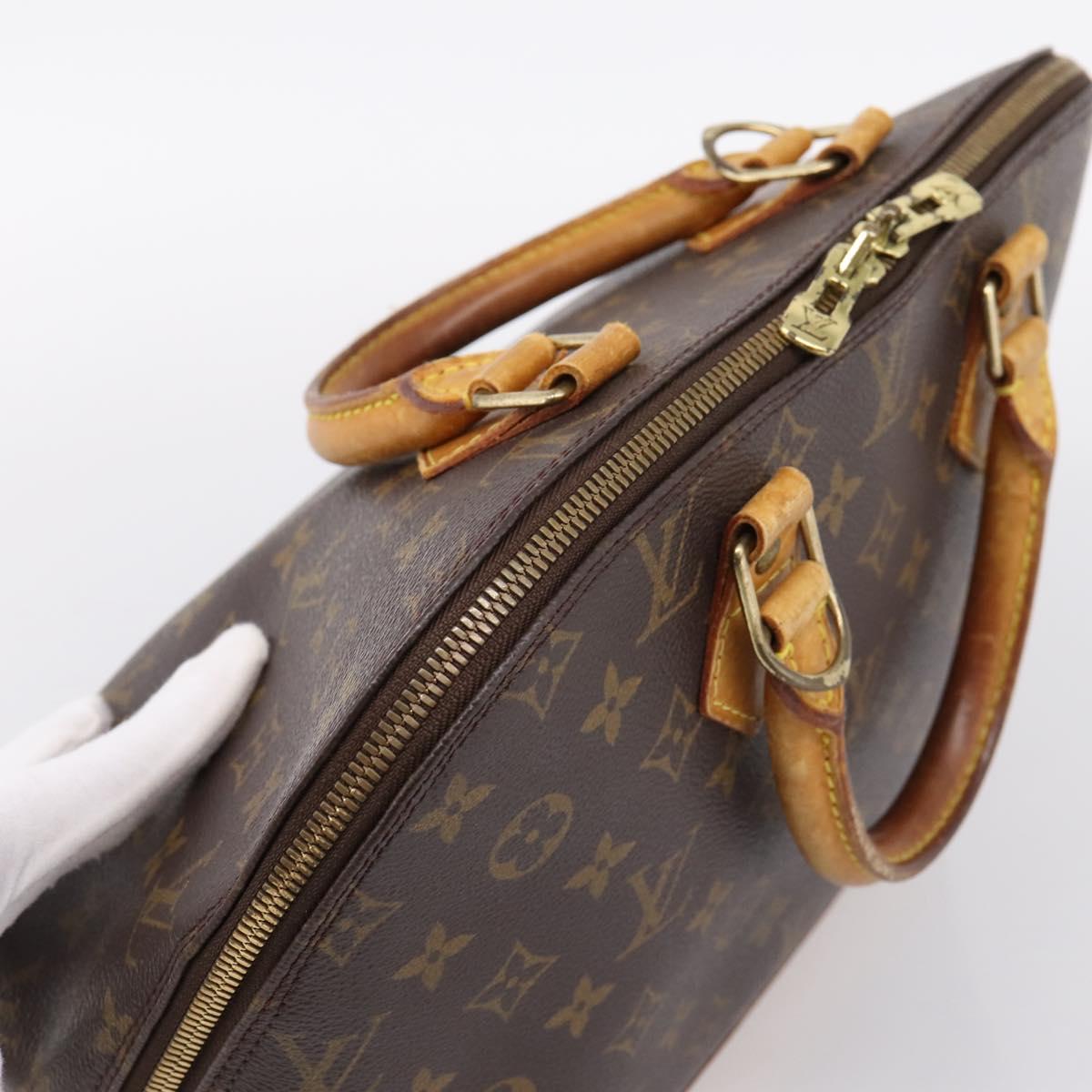 LOUIS VUITTON Monogram Alma Hand Bag M51130 LV Auth ka5896