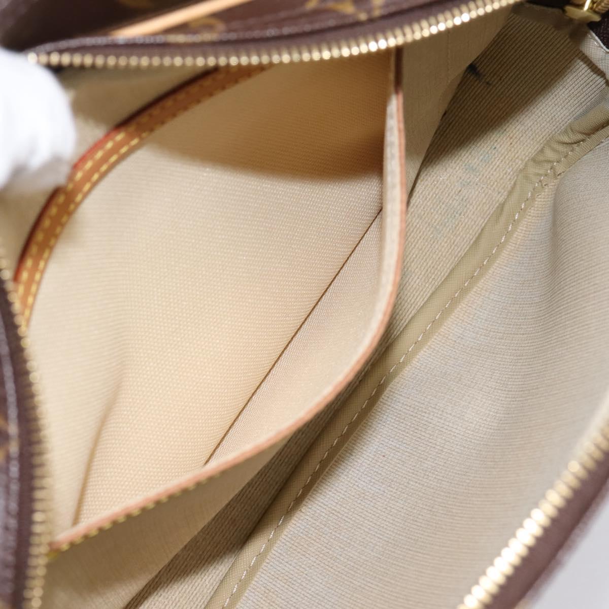 LOUIS VUITTON Monogram Reporter PM Shoulder Bag M45254 LV Auth ka5902A