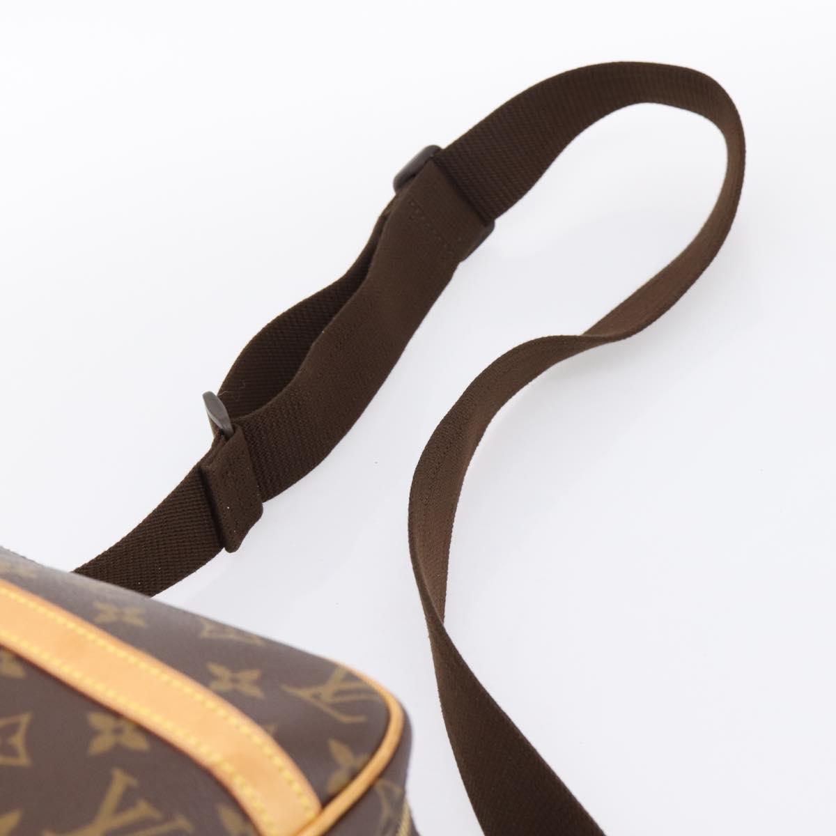 LOUIS VUITTON Monogram Reporter PM Shoulder Bag M45254 LV Auth ka5902A