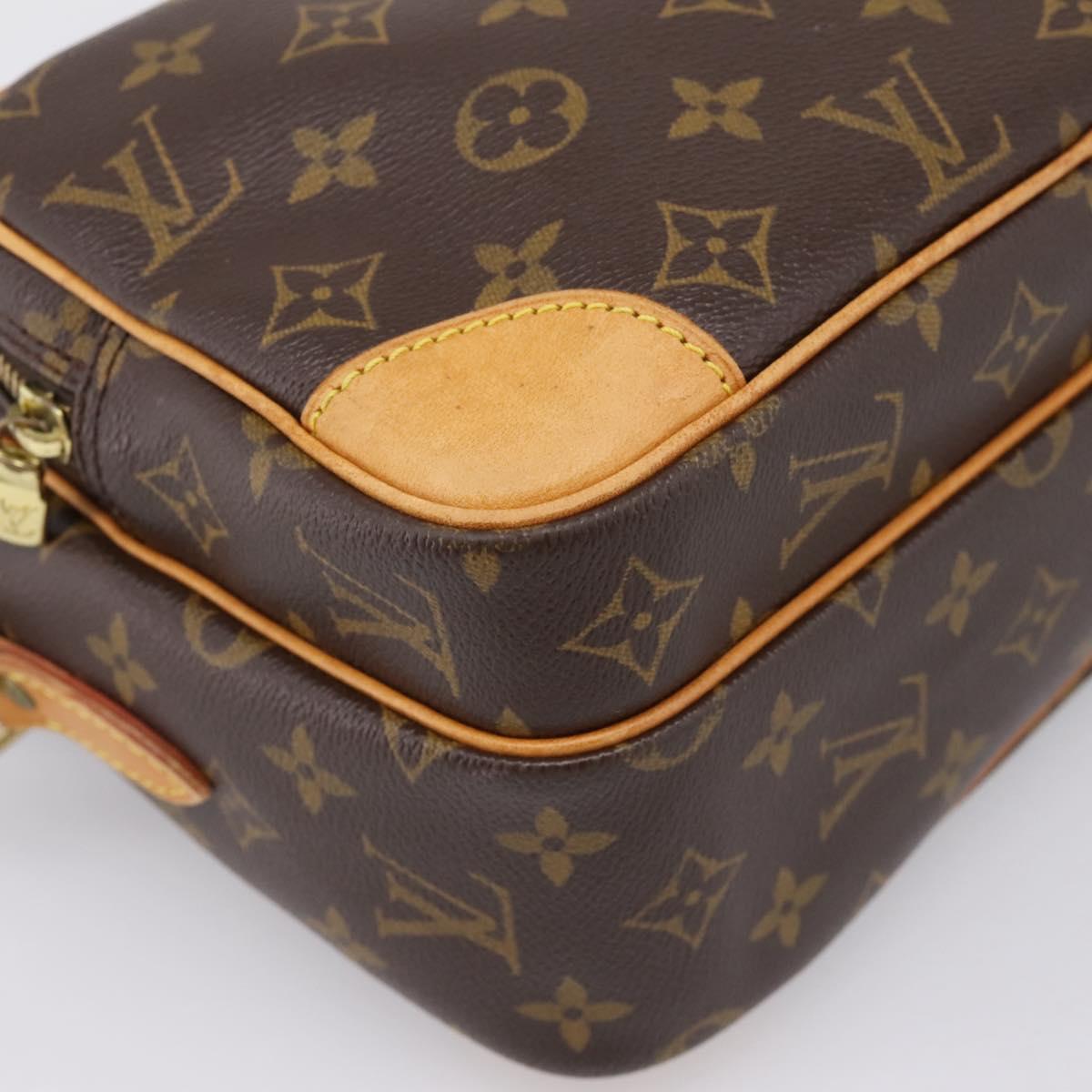 LOUIS VUITTON Monogram Nile Shoulder Bag M45244 LV Auth ka5903A
