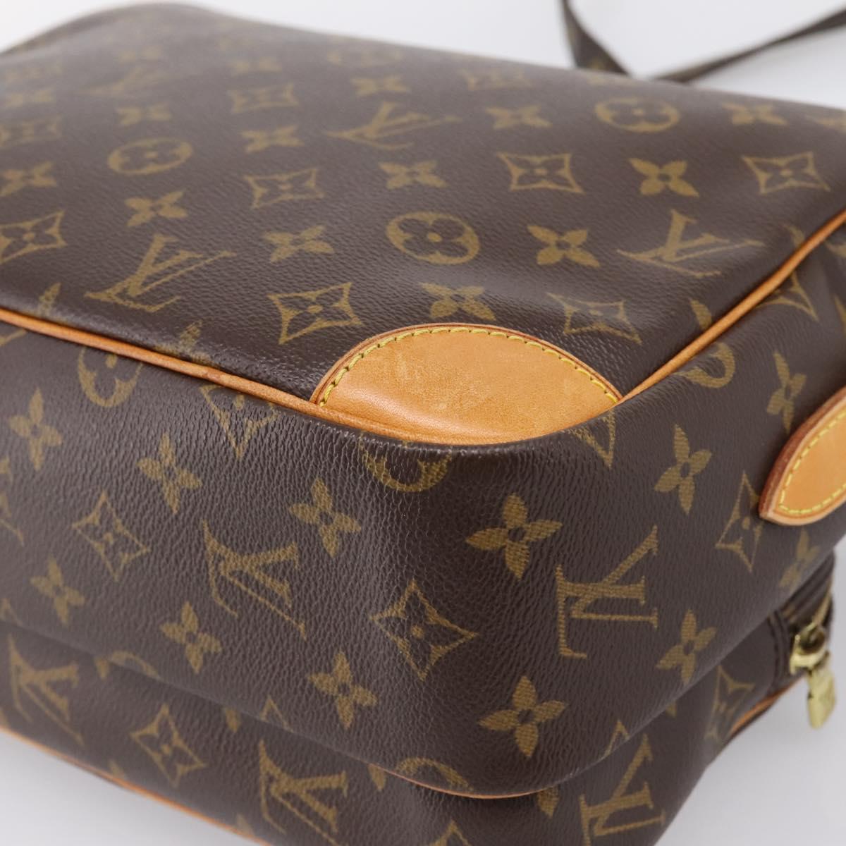 LOUIS VUITTON Monogram Nile Shoulder Bag M45244 LV Auth ka5903A