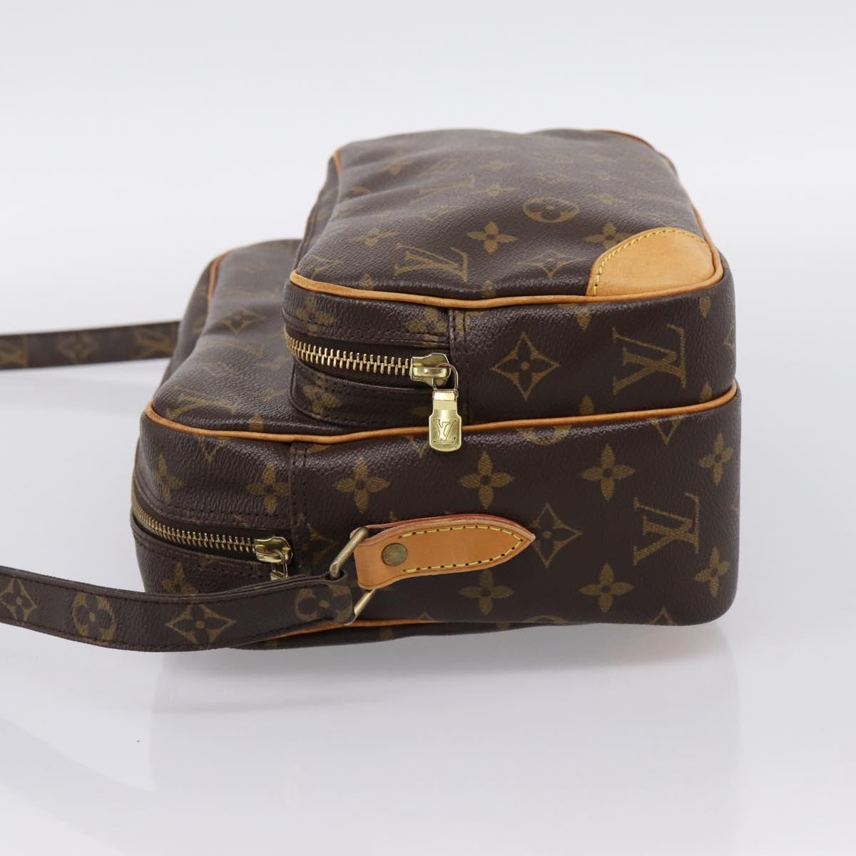 LOUIS VUITTON Monogram Nile Shoulder Bag M45244 LV Auth ka5903A