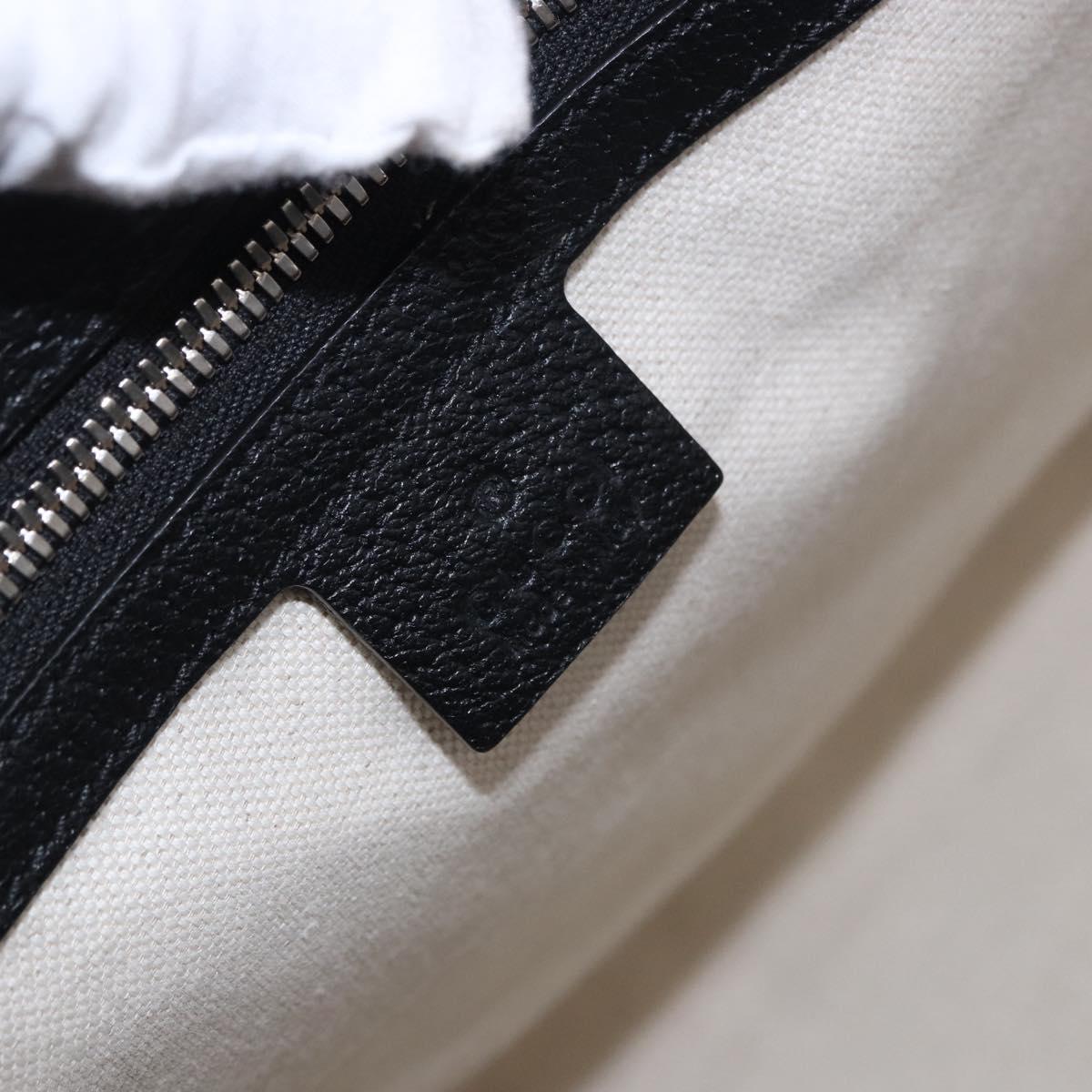 GUCCI Tote Bag Canvas 2way Multicolor Silver 659980 Auth ka5919V