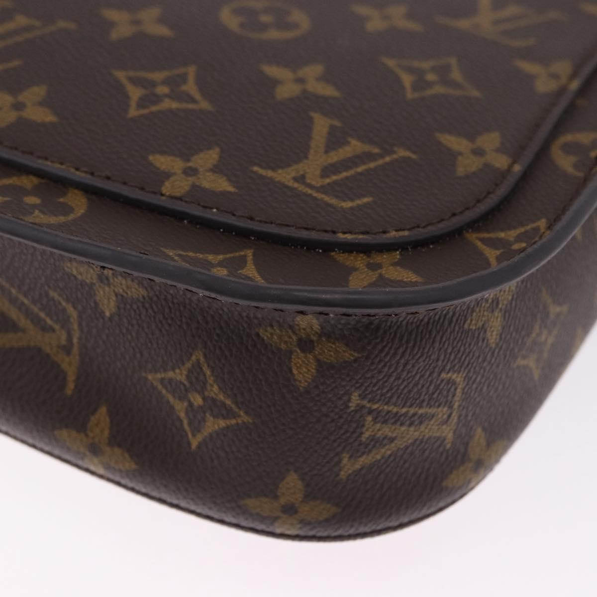 LOUIS VUITTON Monogram Saint Cloud GM Shoulder Bag M51242 LV Auth ka5930A