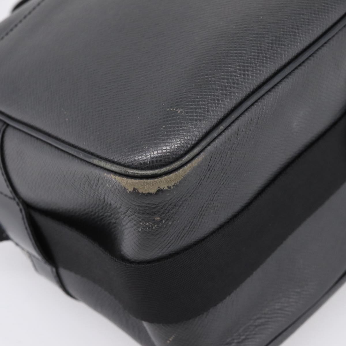 LOUIS VUITTON Taiga Reporter PM Shoulder Bag Ardoise M30152 LV Auth ka5933