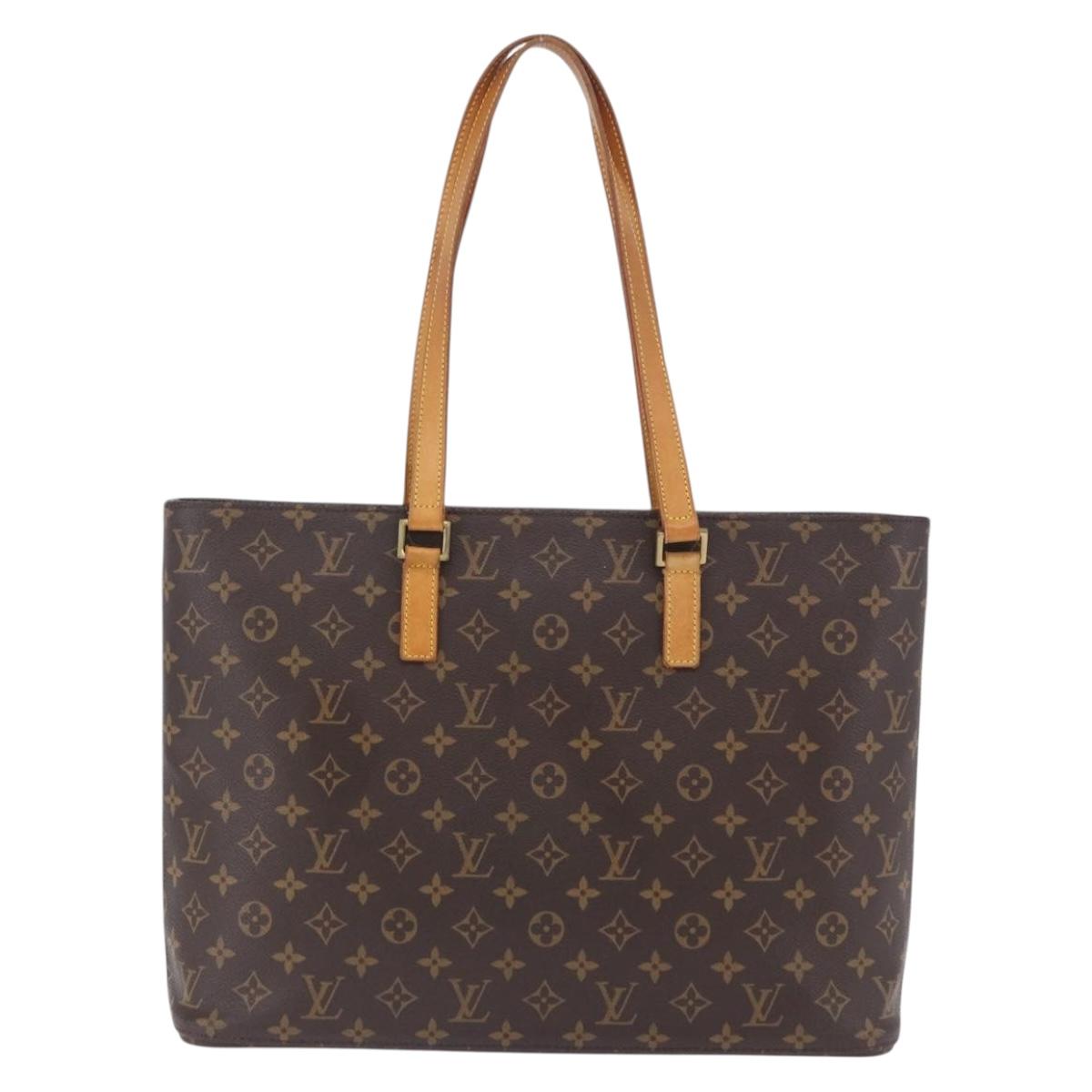 LOUIS VUITTON Monogram Luco Tote Bag M51155 LV Auth ka5942
