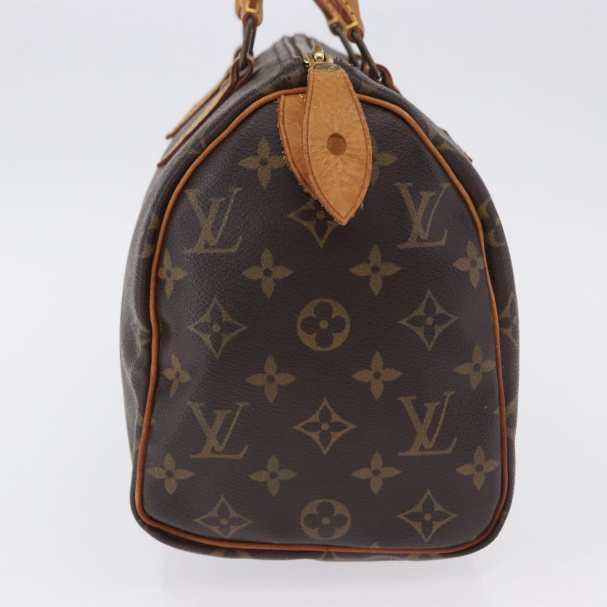 LOUIS VUITTON Monogram Speedy 25 Hand Bag M41528 LV Auth ka5943V