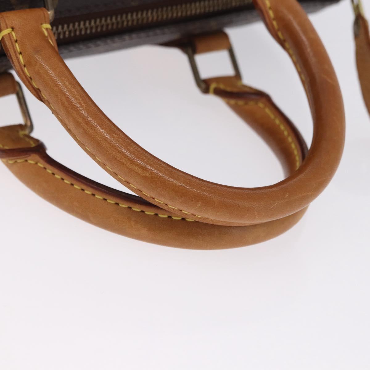 LOUIS VUITTON Monogram Speedy 25 Hand Bag M41528 LV Auth ka5943V