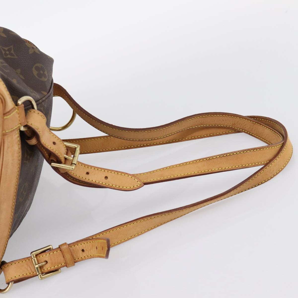 LOUIS VUITTON Monogram Montsouris MM Backpack M51136 LV Auth ka5964