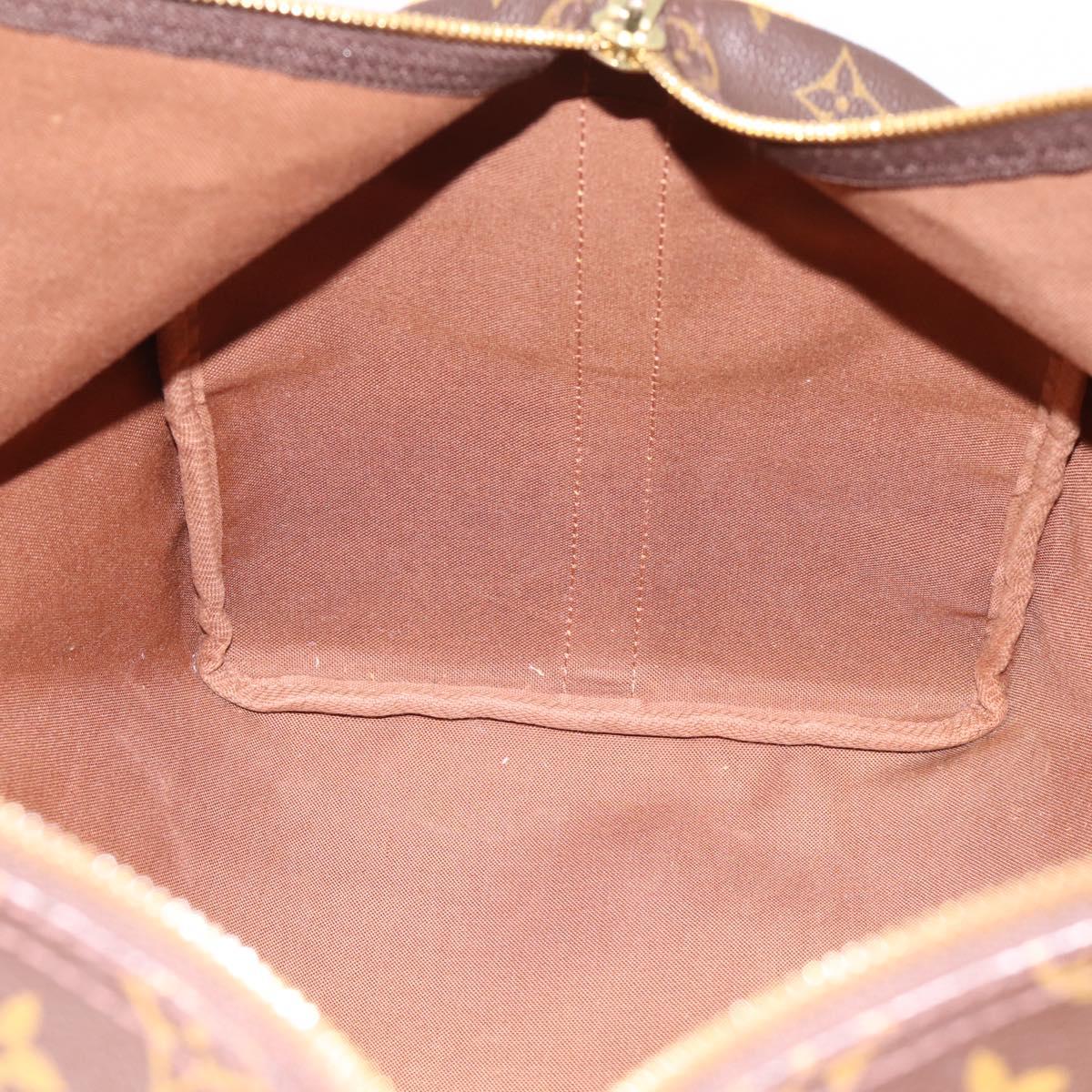 LOUIS VUITTON Monogram Keepall Bandouliere 50 Boston Bag M41416 LV Auth ka5966