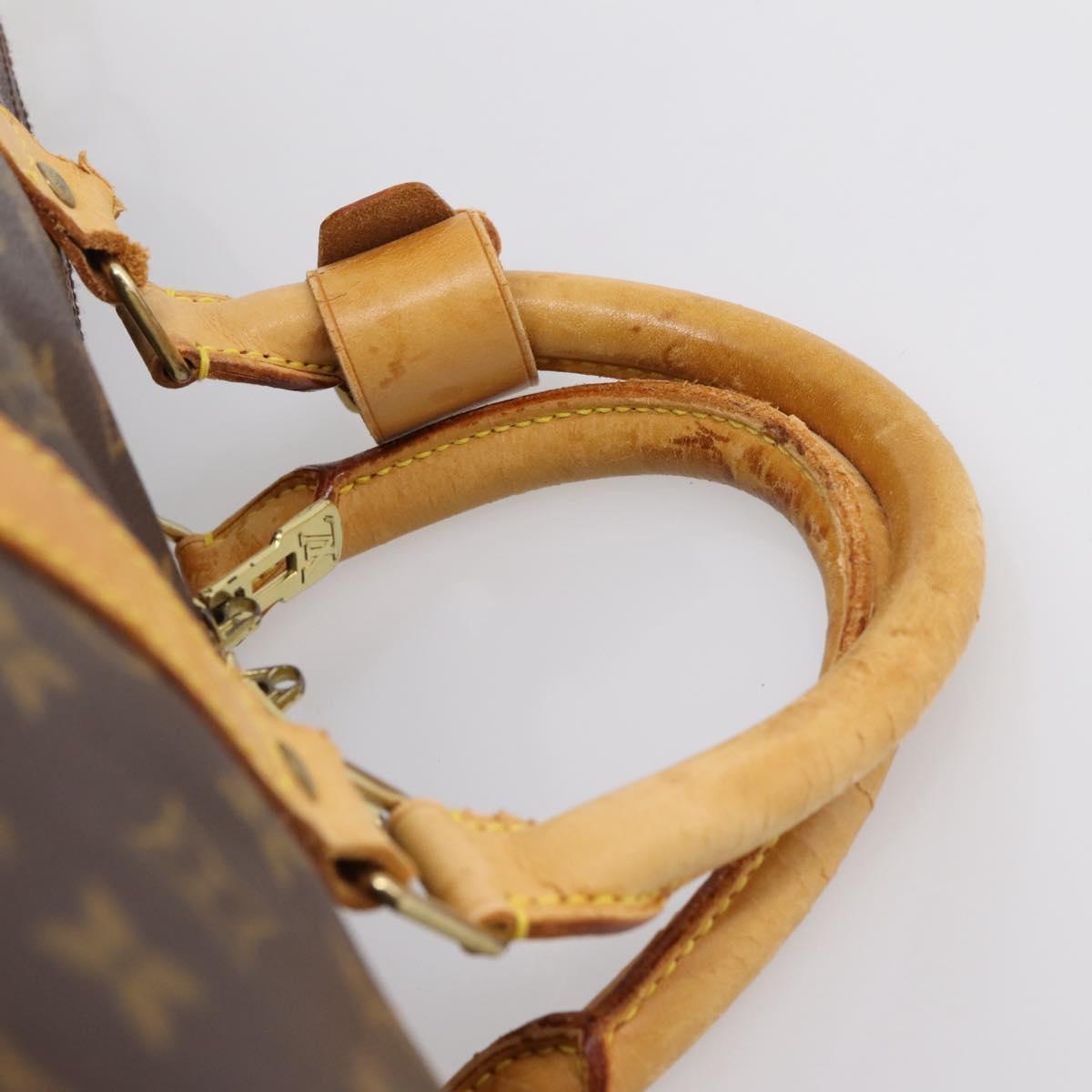 LOUIS VUITTON Monogram Keepall Bandouliere 50 Boston Bag M41416 LV Auth ka5966