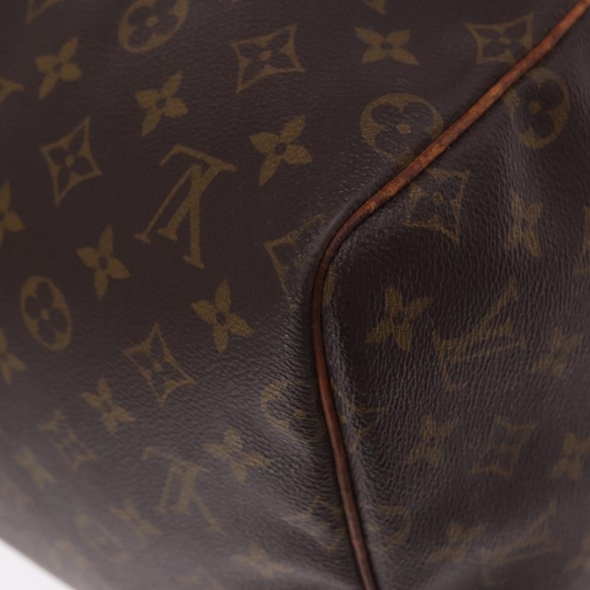 LOUIS VUITTON Monogram Keepall 55 Boston Bag M41424 LV Auth ka5967