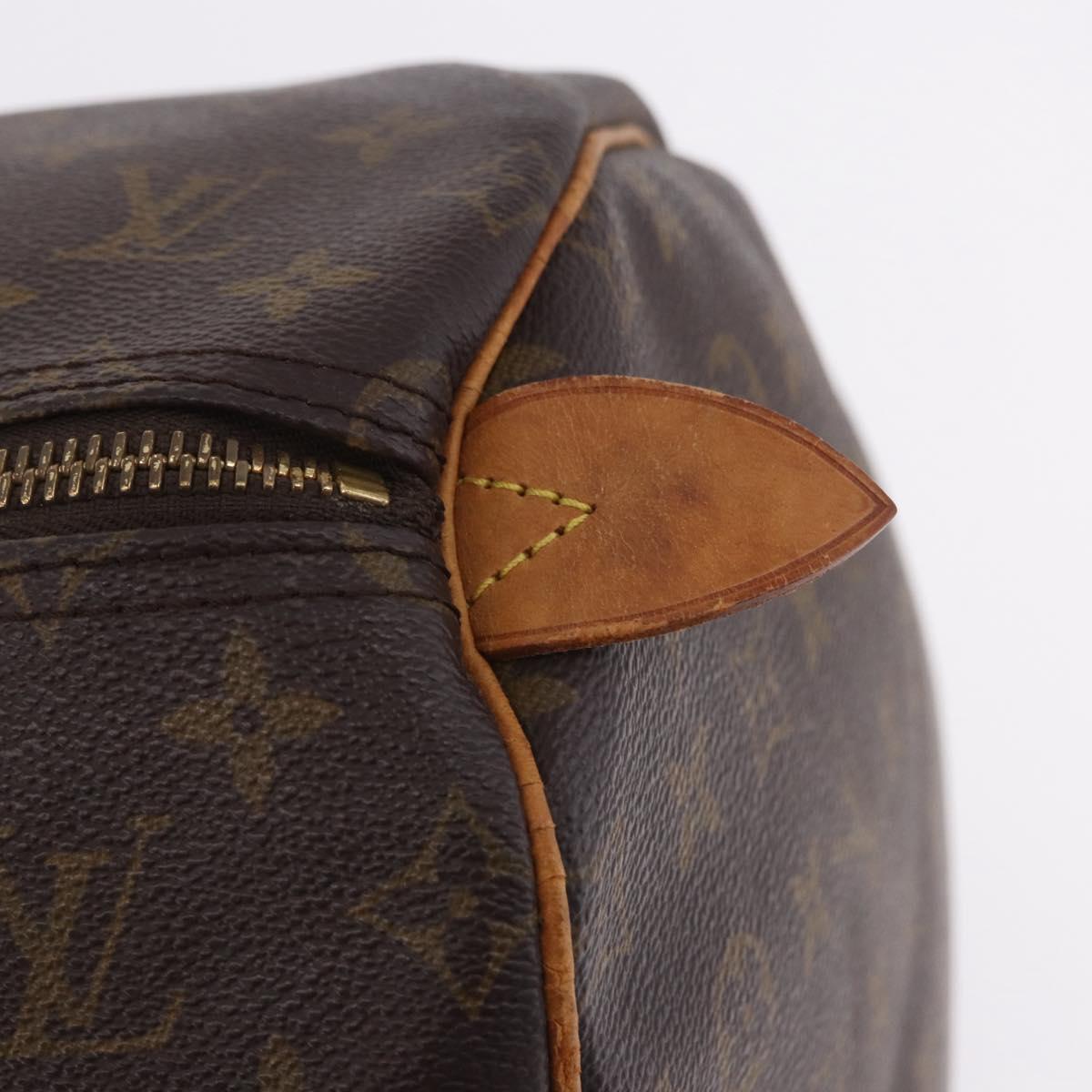LOUIS VUITTON Monogram Keepall 55 Boston Bag M41424 LV Auth ka5967