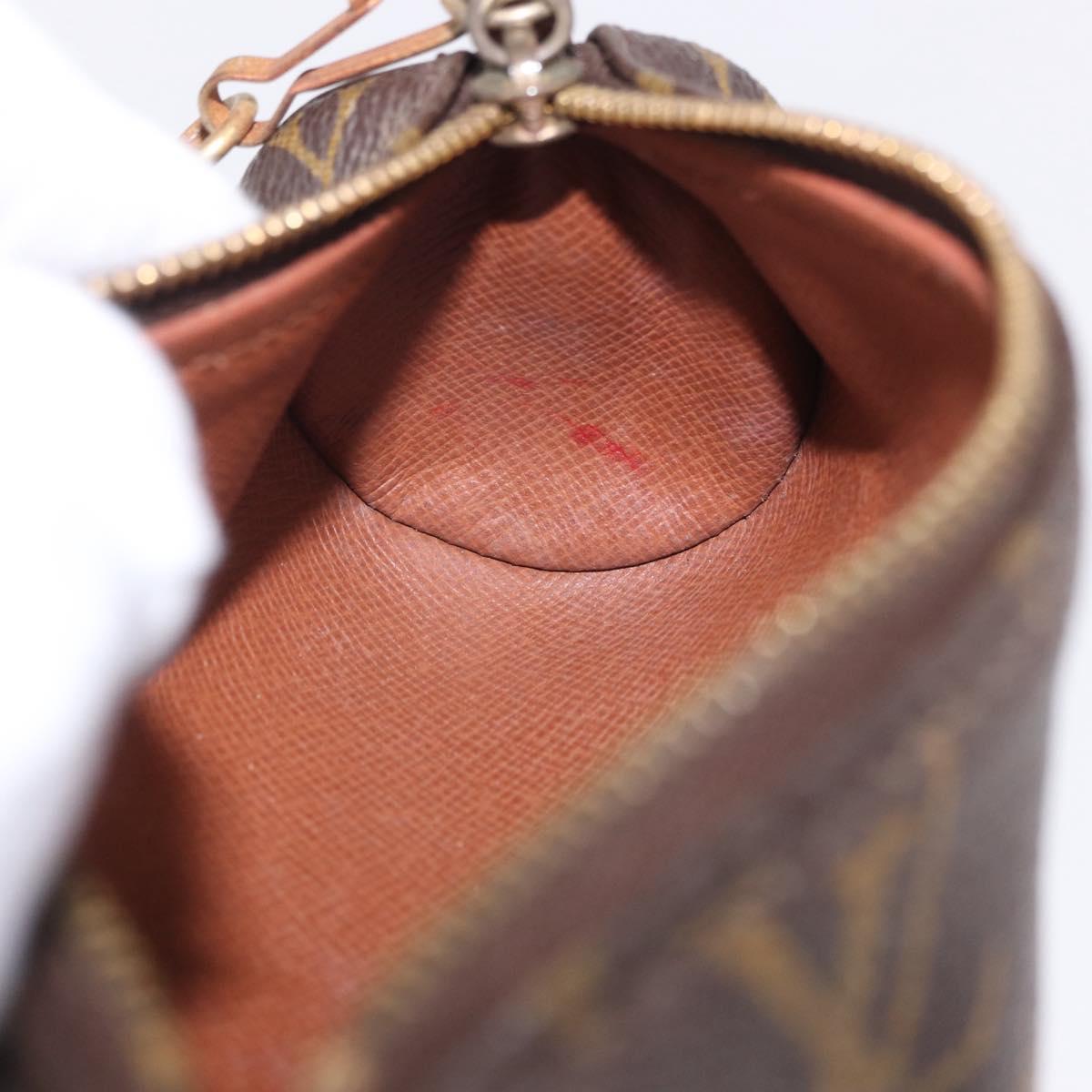 LOUIS VUITTON Monogram Papillon Pouch LV Auth ka5974
