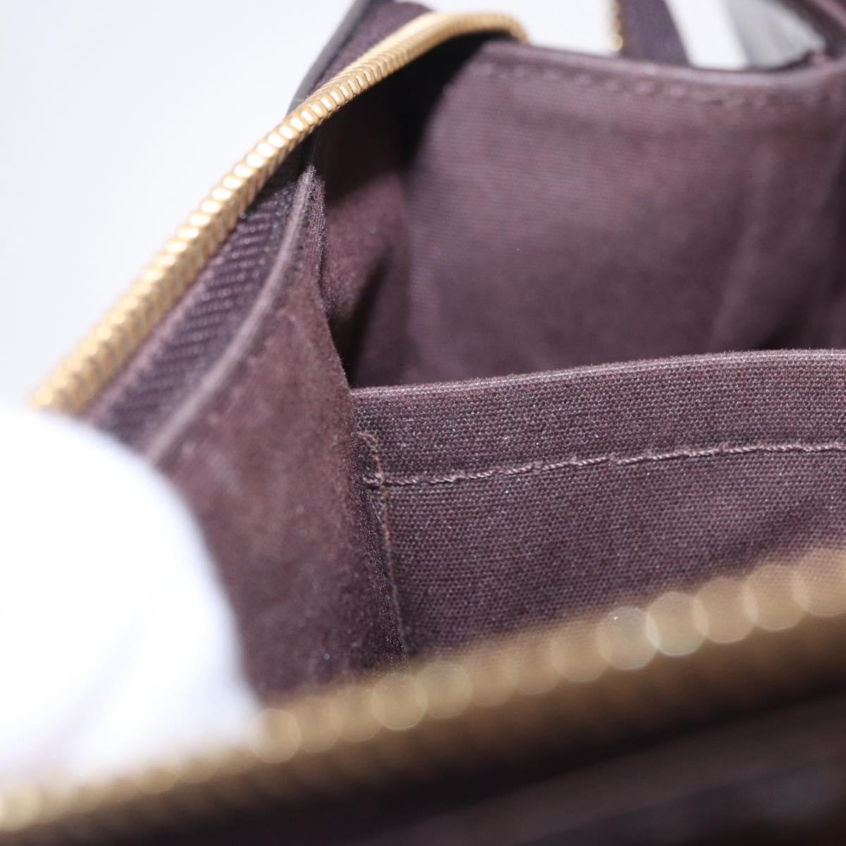 LOUIS VUITTON Monogram Vernis Rosewood Avenue Bag Amarante M93510 LV Auth ka5975