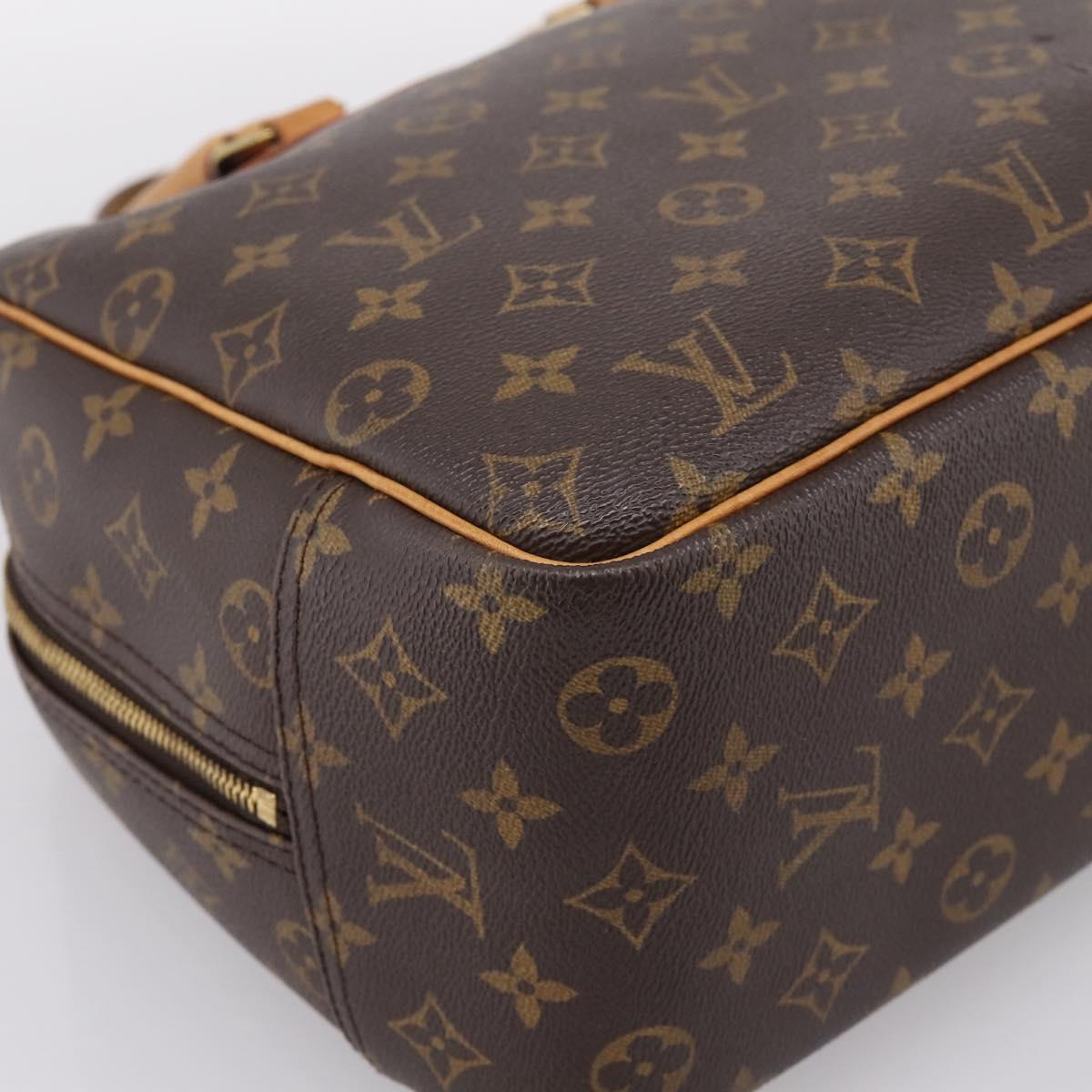 LOUIS VUITTON Monogram Deauville Hand Bag M47270 LV Auth ka5993