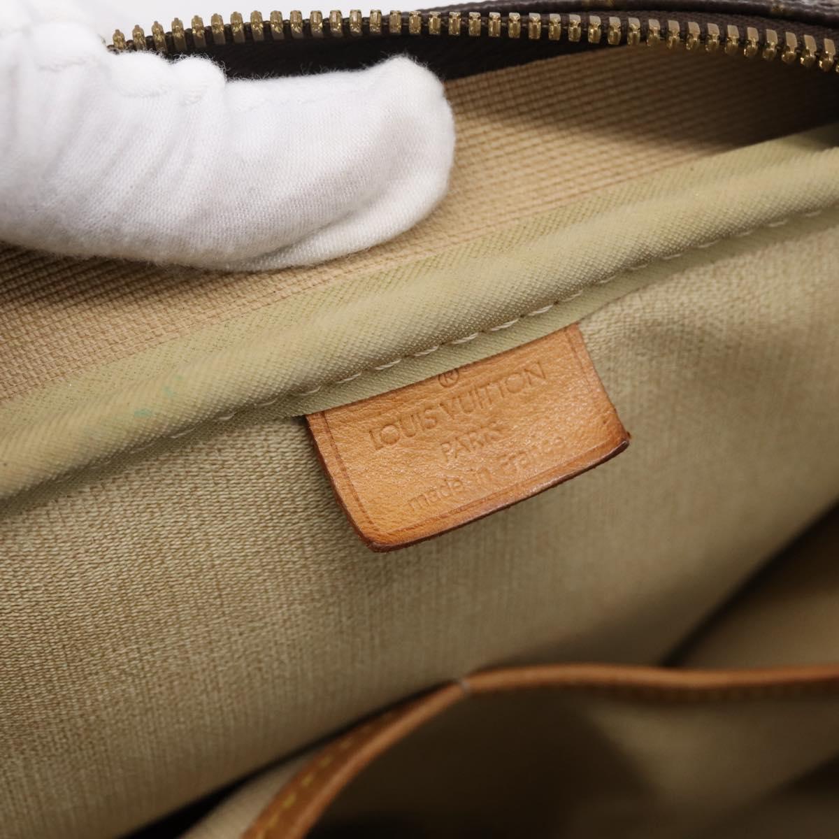 LOUIS VUITTON Monogram Deauville Hand Bag M47270 LV Auth ka5993