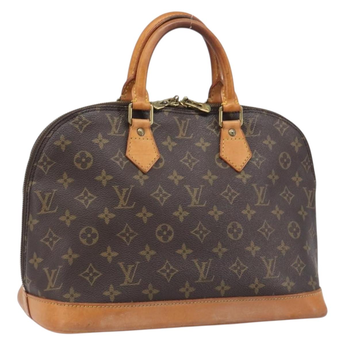 LOUIS VUITTON Monogram Alma Hand Bag M51130 LV Auth ka5994