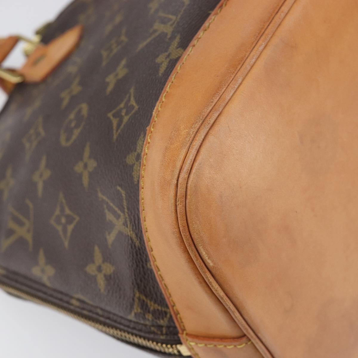 LOUIS VUITTON Monogram Alma Hand Bag M51130 LV Auth ka5994