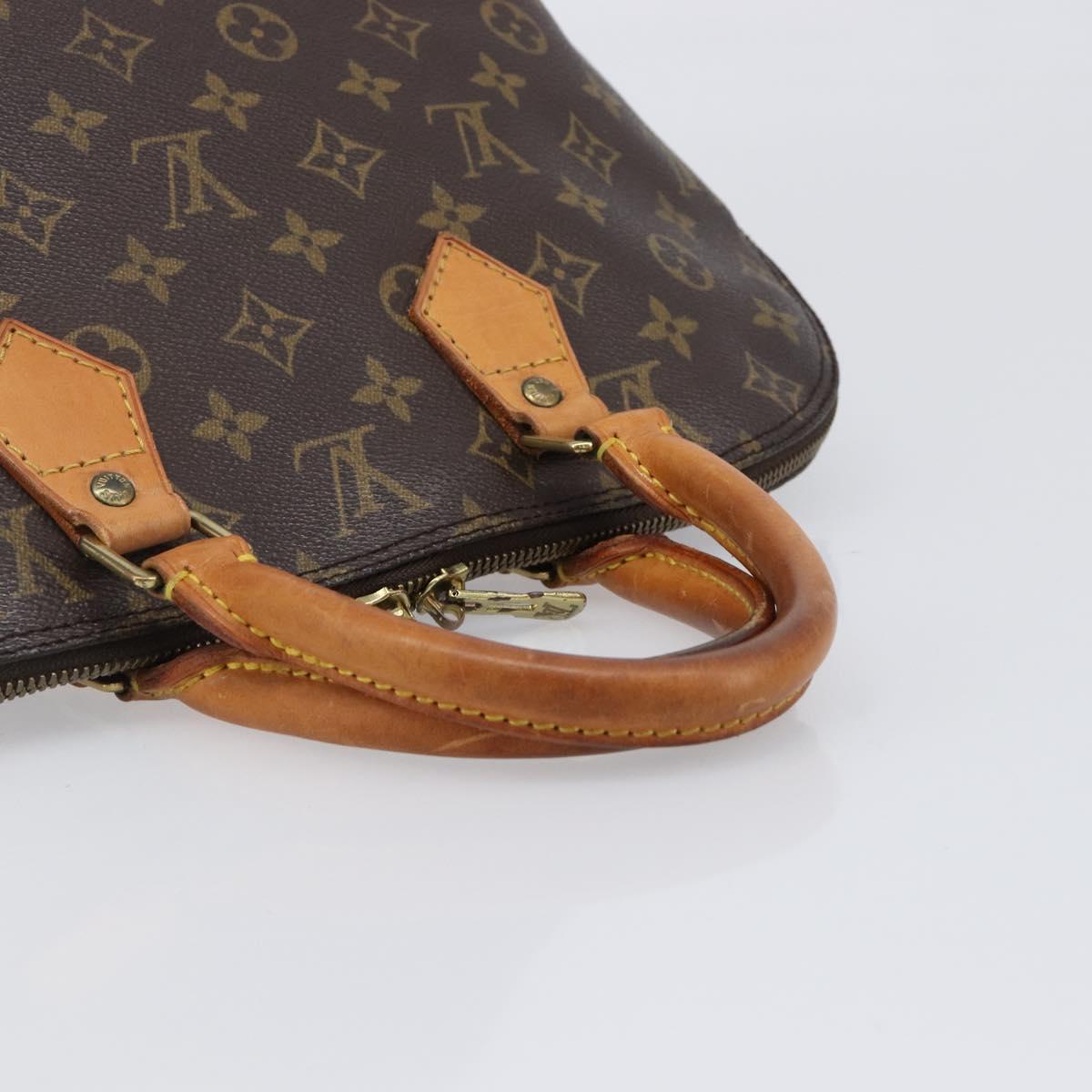 LOUIS VUITTON Monogram Alma Hand Bag M51130 LV Auth ka5994