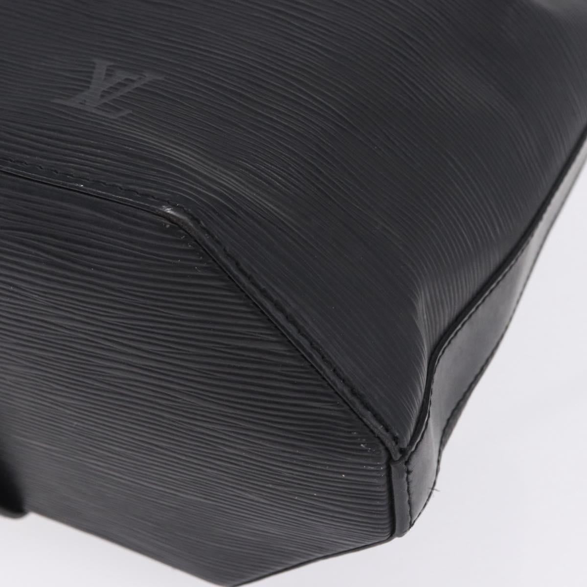 LOUIS VUITTON Epi Sac A Dos Shoulder Bag Black M80153 LV Auth ka6010