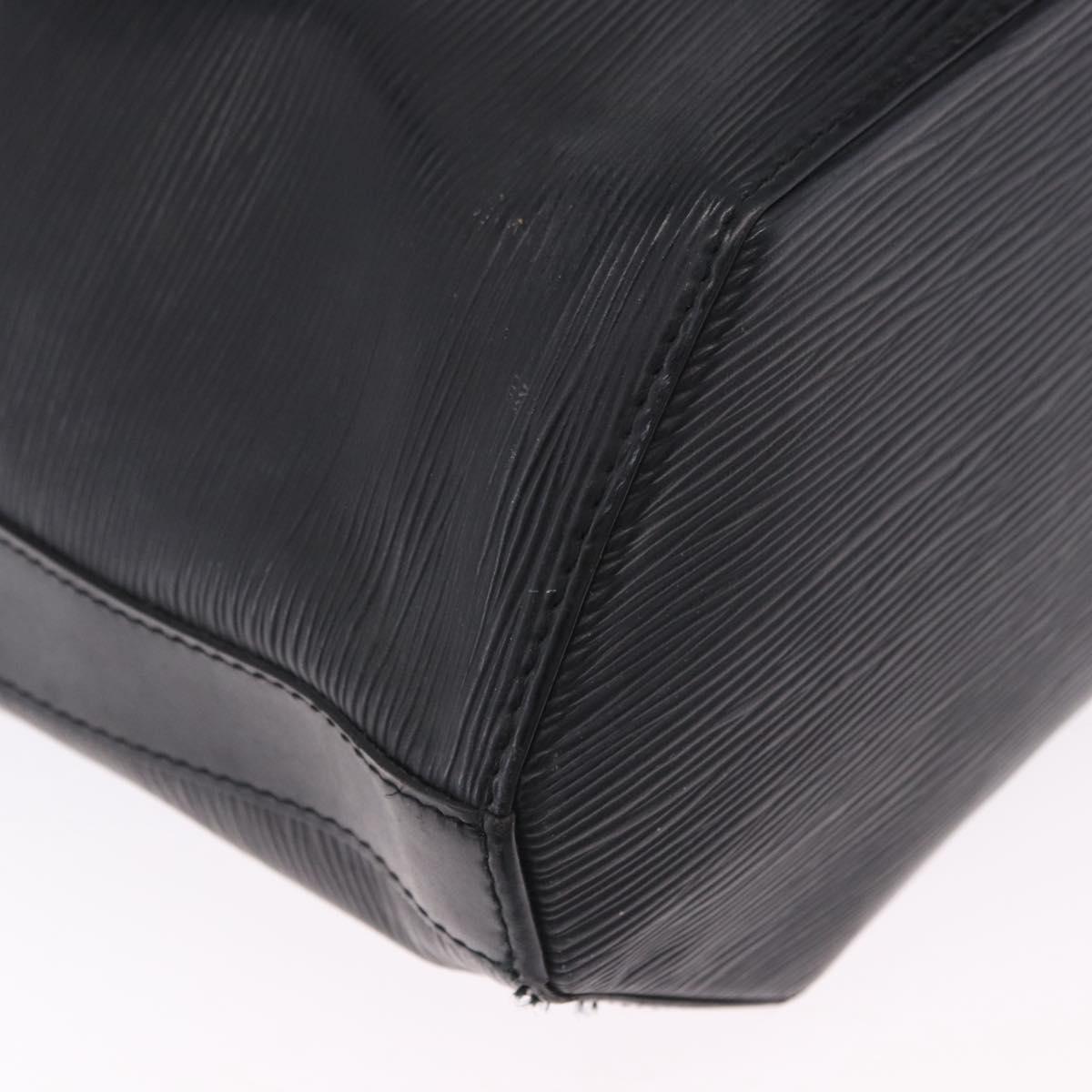 LOUIS VUITTON Epi Sac A Dos Shoulder Bag Black M80153 LV Auth ka6010