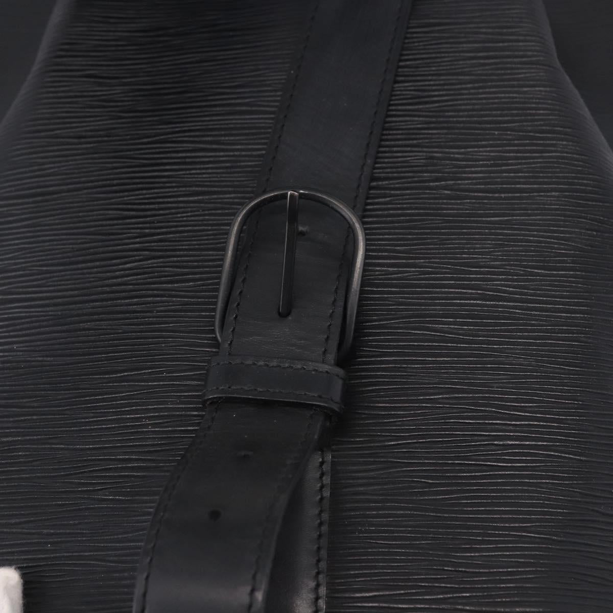 LOUIS VUITTON Epi Sac A Dos Shoulder Bag Black M80153 LV Auth ka6010