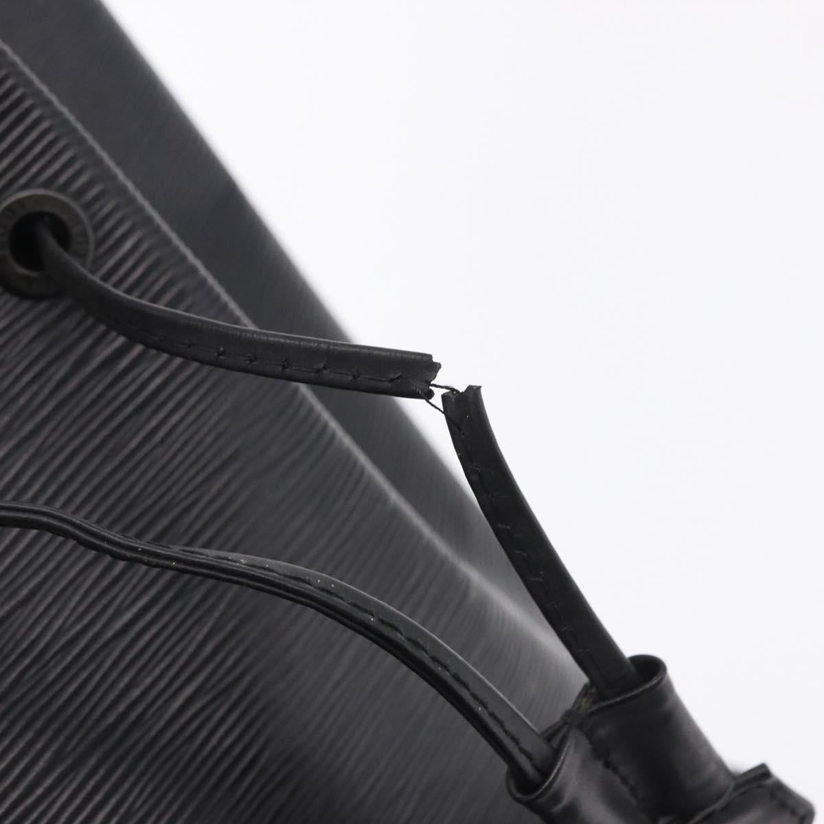 LOUIS VUITTON Epi Sac A Dos Shoulder Bag Black M80153 LV Auth ka6010