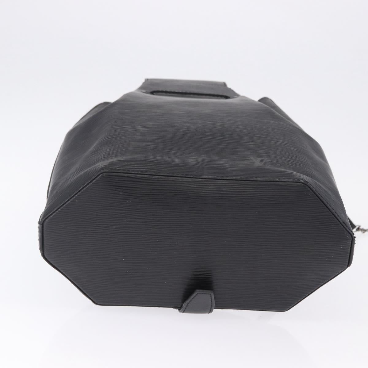 LOUIS VUITTON Epi Sac A Dos Shoulder Bag Black M80153 LV Auth ka6010