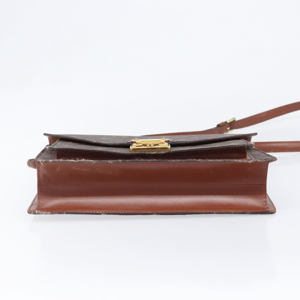 LOUIS VUITTON Monogram Monceau 28 Hand Bag M51185 LV Auth ka6012
