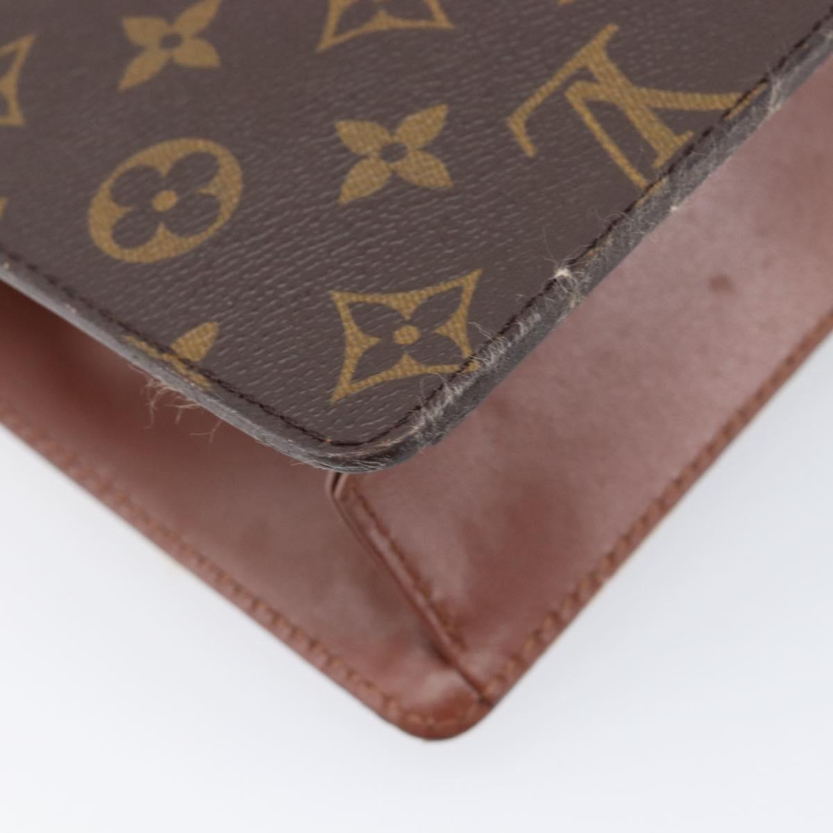 LOUIS VUITTON Monogram Monceau 28 Hand Bag M51185 LV Auth ka6012