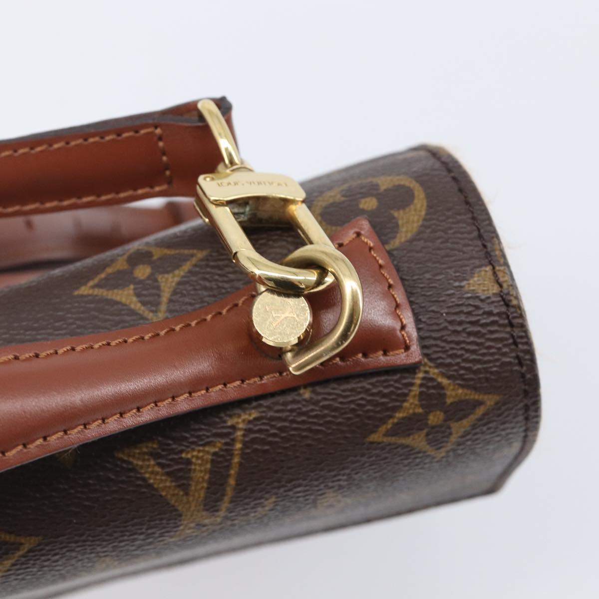 LOUIS VUITTON Monogram Monceau 28 Hand Bag M51185 LV Auth ka6012