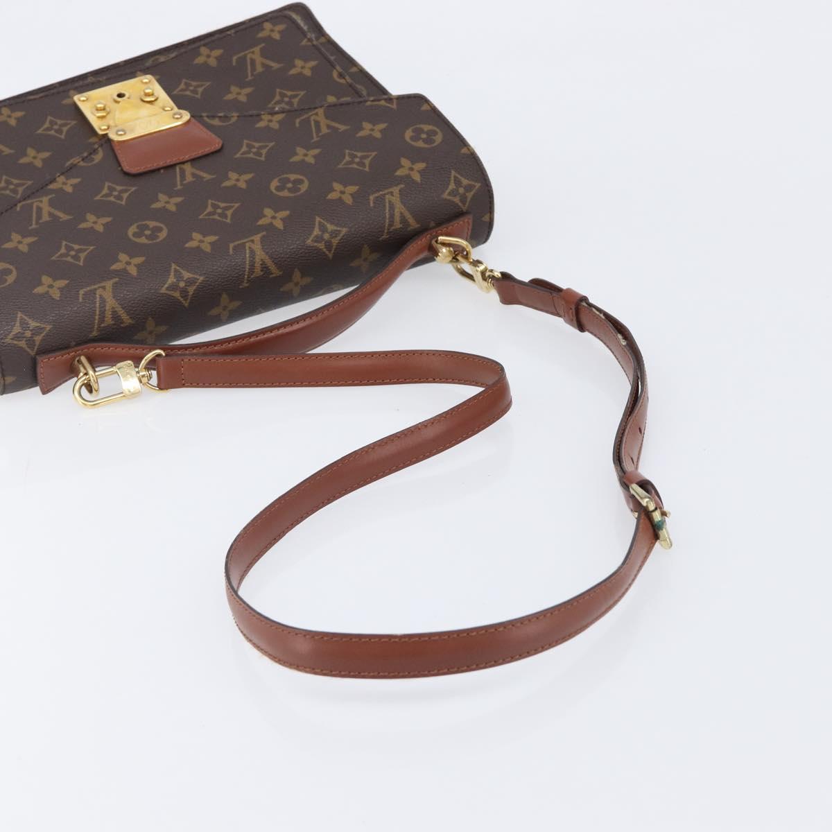 LOUIS VUITTON Monogram Monceau 28 Hand Bag M51185 LV Auth ka6012