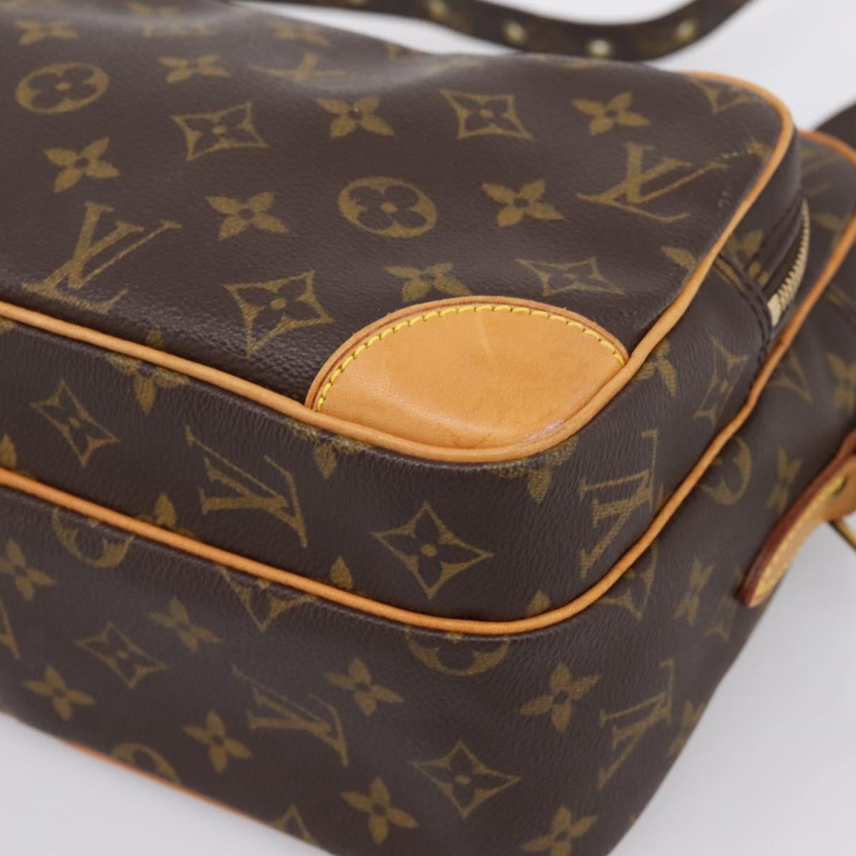 LOUIS VUITTON Monogram Nile Shoulder Bag M45244 LV Auth ka6014V
