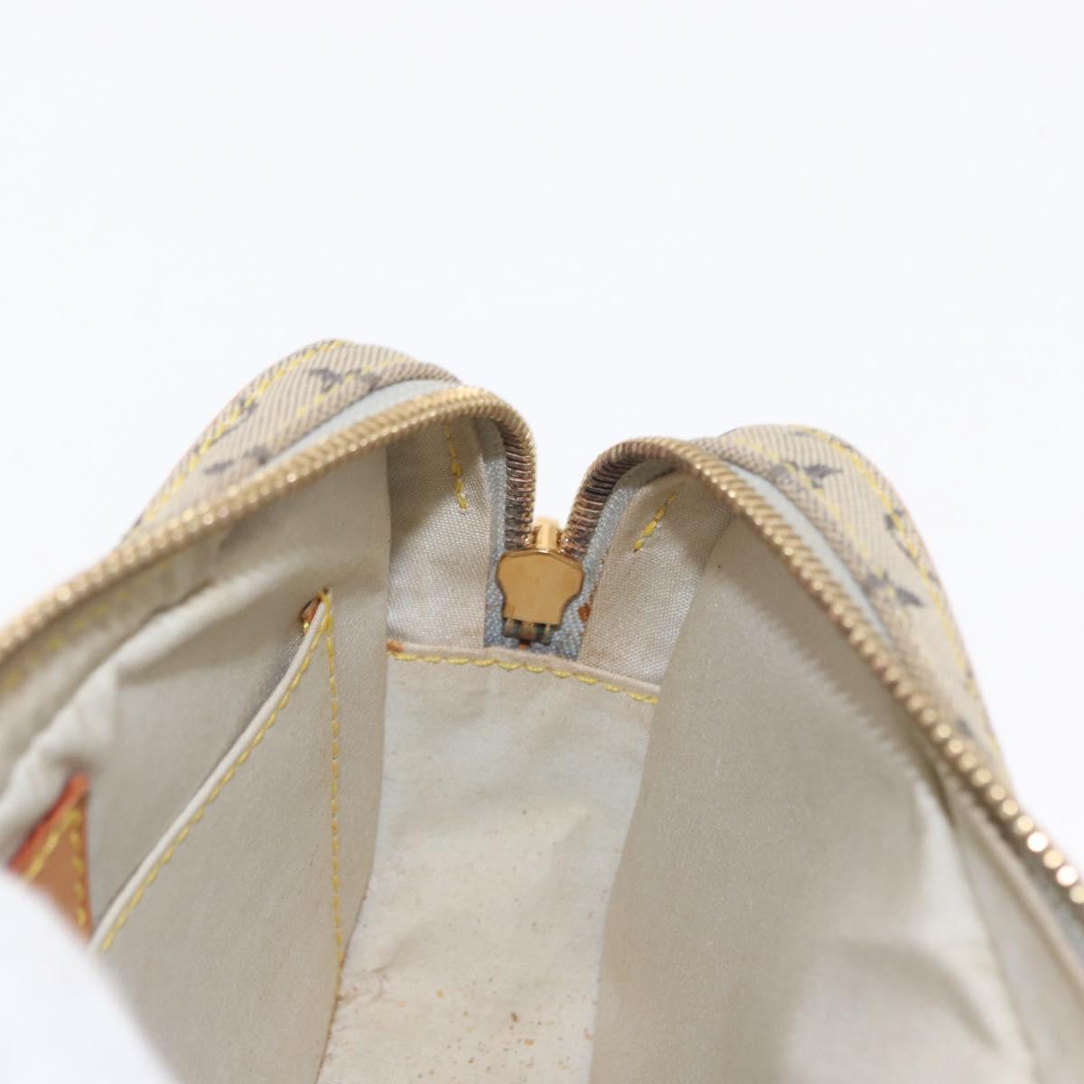 LOUIS VUITTON Monogram Mini Juliet MM Shoulder Bag Blue M92004 LV Auth ka602