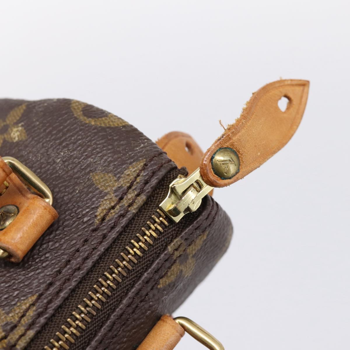 LOUIS VUITTON Monogram Mini Speedy Hand Bag M41534 LV Auth ka6031A